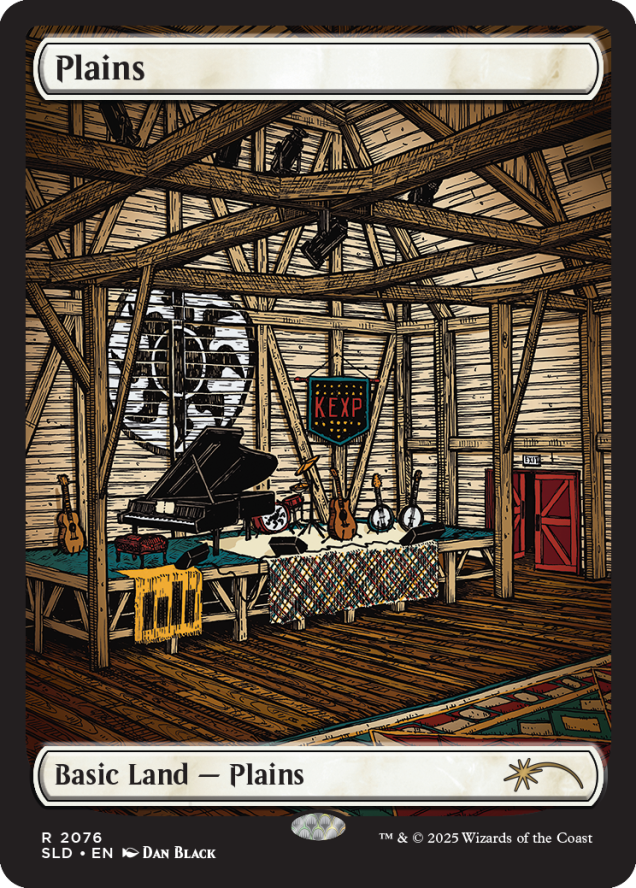 Magic the Gathering Secret Lair x KEXP: Where the Music Matters (Foil)