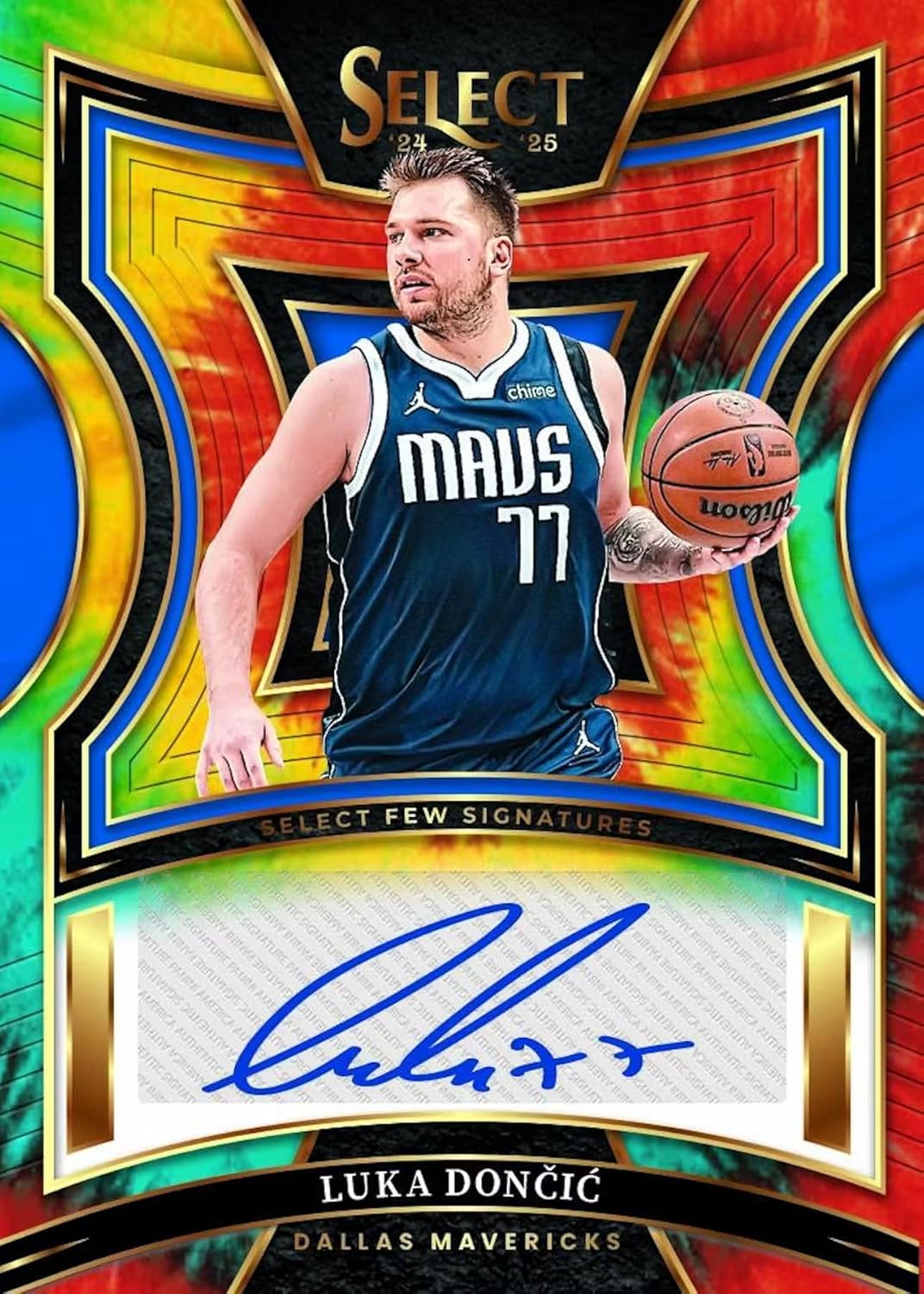 Panini 2024/25 Select Basketball Hobby Trading Card Box (Three Autographs or Memorabilia Cards Per Box)