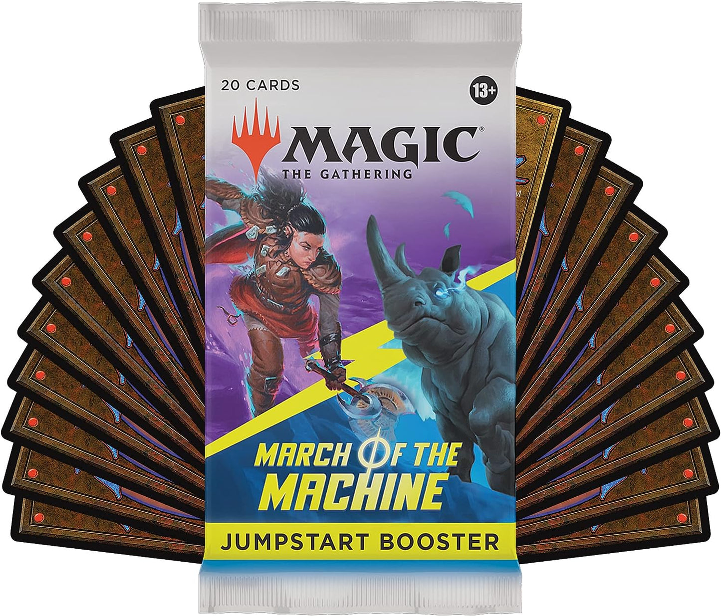 Magic: The Gathering March of the Machine Jumpstart Booster Box | 18 Packs (360 Magic Cards)