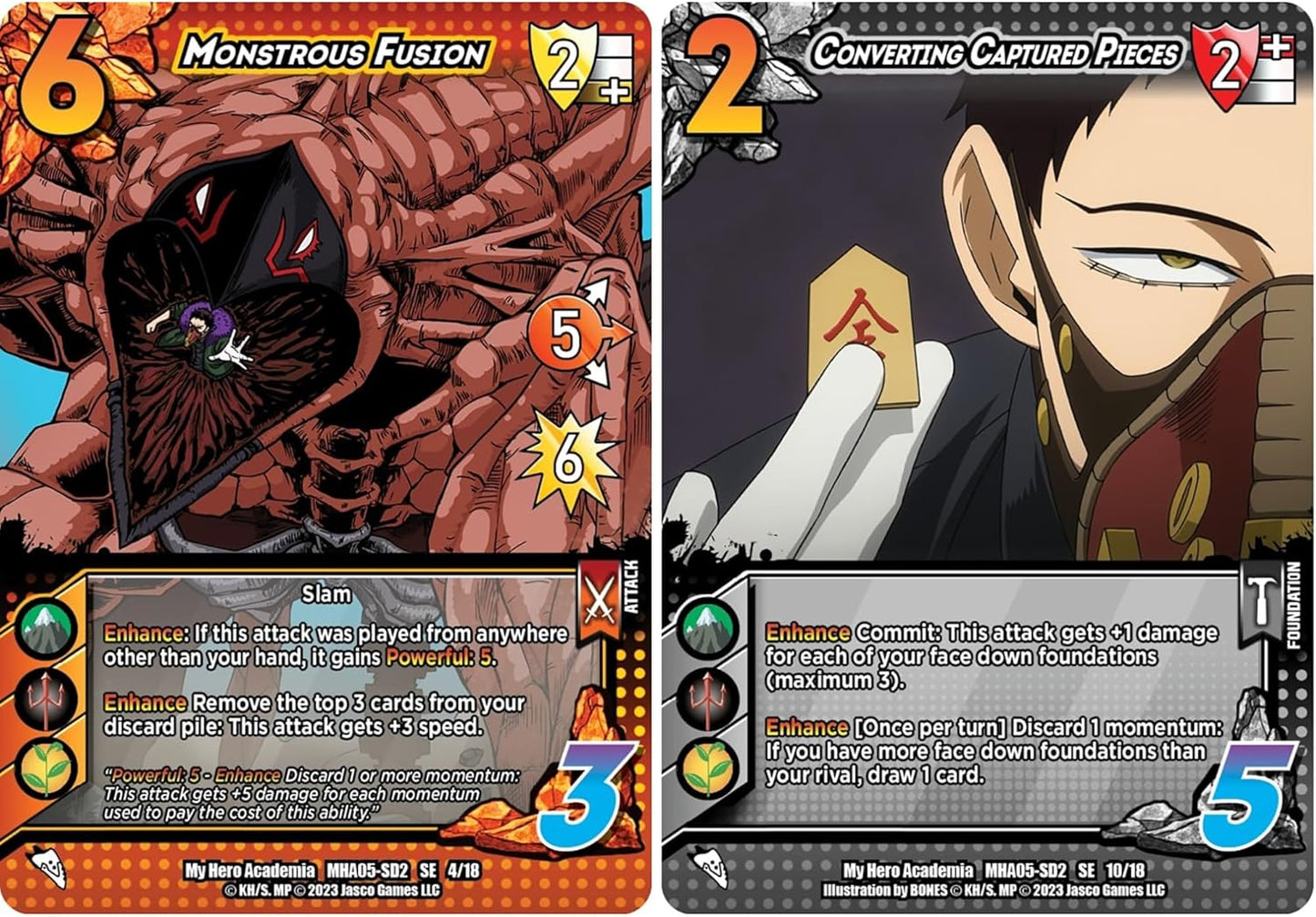 My Hero Academia Collectible Card Game Series 5: Clash Deck Overhaul - Ready to Play Out of The Box, 51 Card Deck & Playmat, MHA