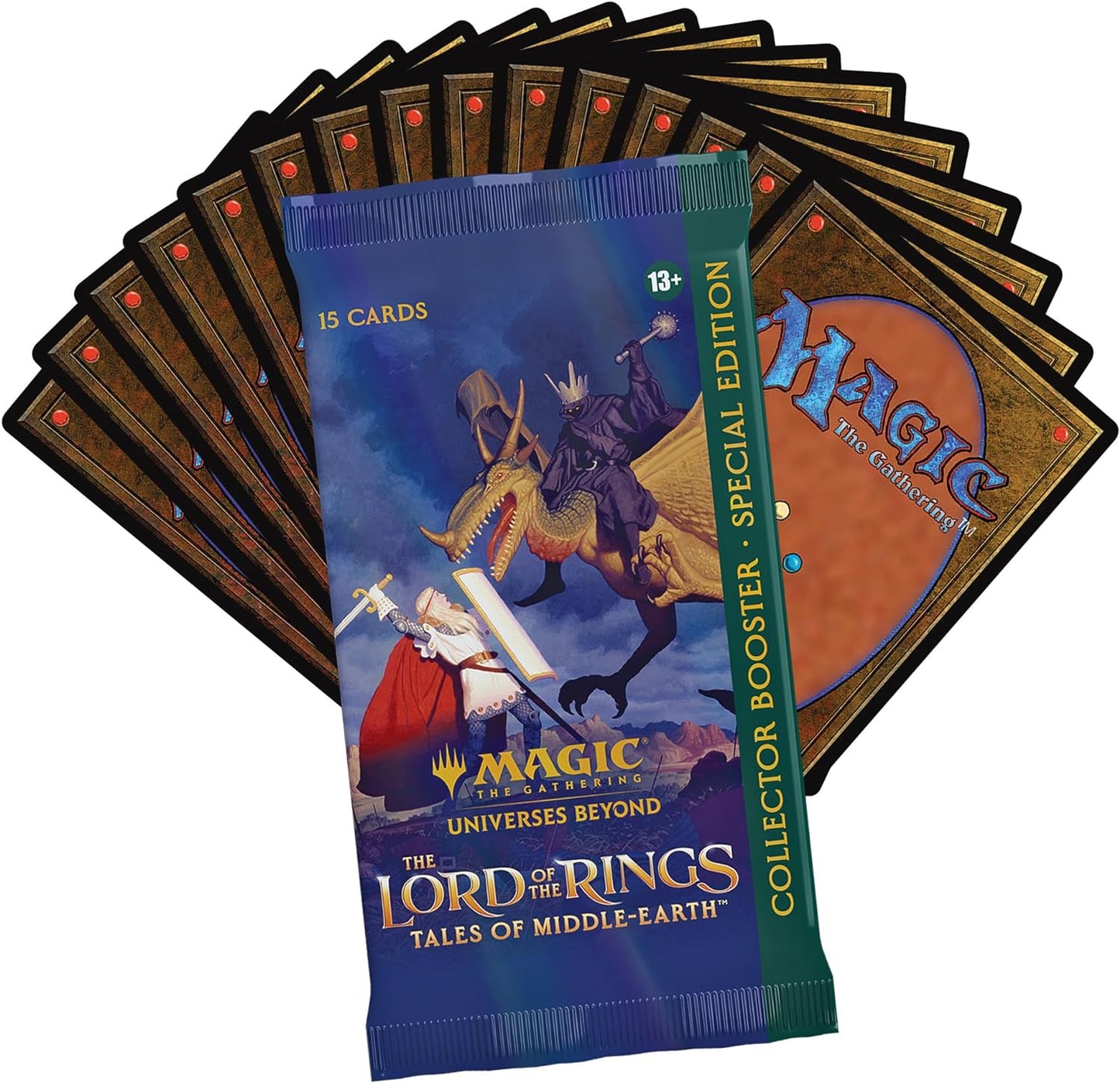Magic: The Gathering The Lord of The Rings: Tales of Middle-Earth Special Edition Collector Booster - 15 Magic Cards