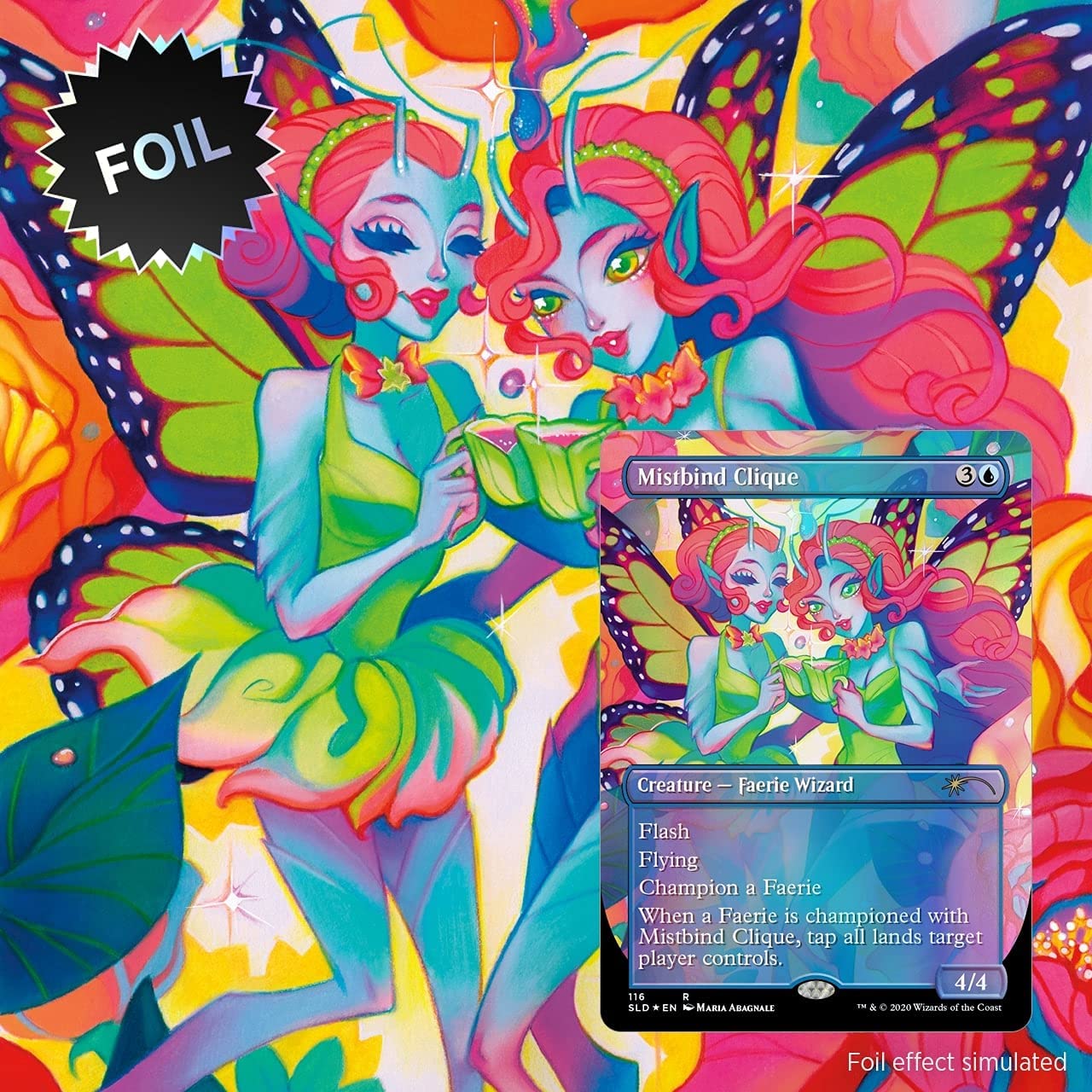 Magic: The Gathering Secret Lair - Premium Foil Edition - Faerie, Faerie, Faerie Rad