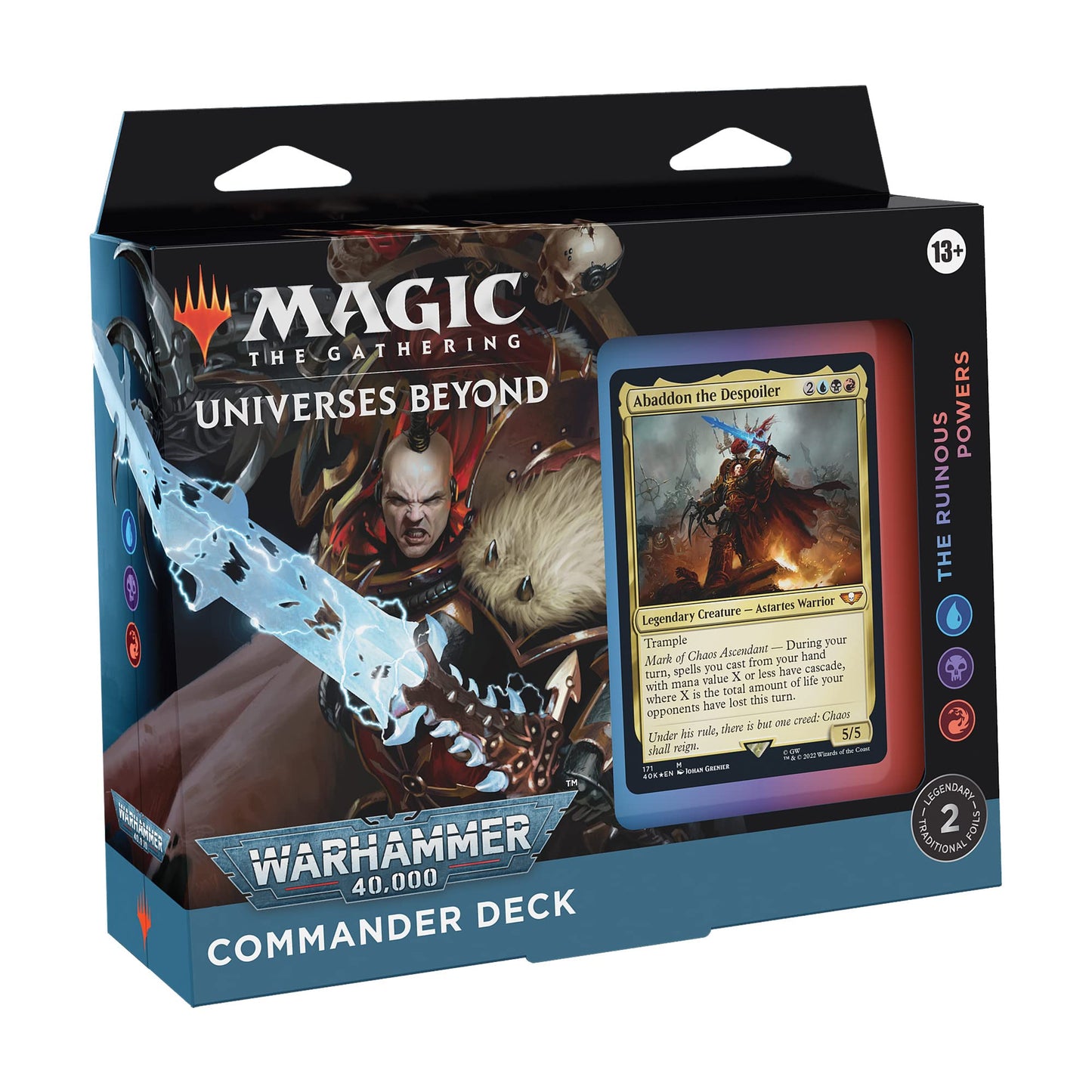 Magic: The Gathering Universes Beyond: Warhammer 40,000 Commander Deck The Ruinous Powers