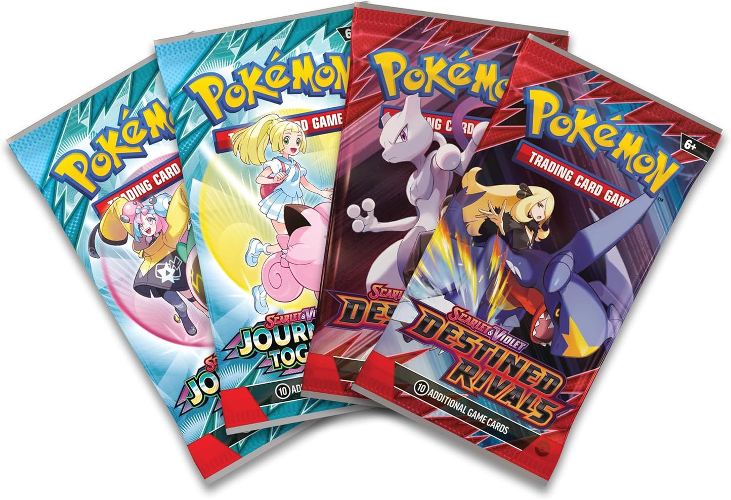 Pokemon TCG: Team Rocket Tin – Mewtwo ex (1 Foil Promo Card & 4 Booster Packs)