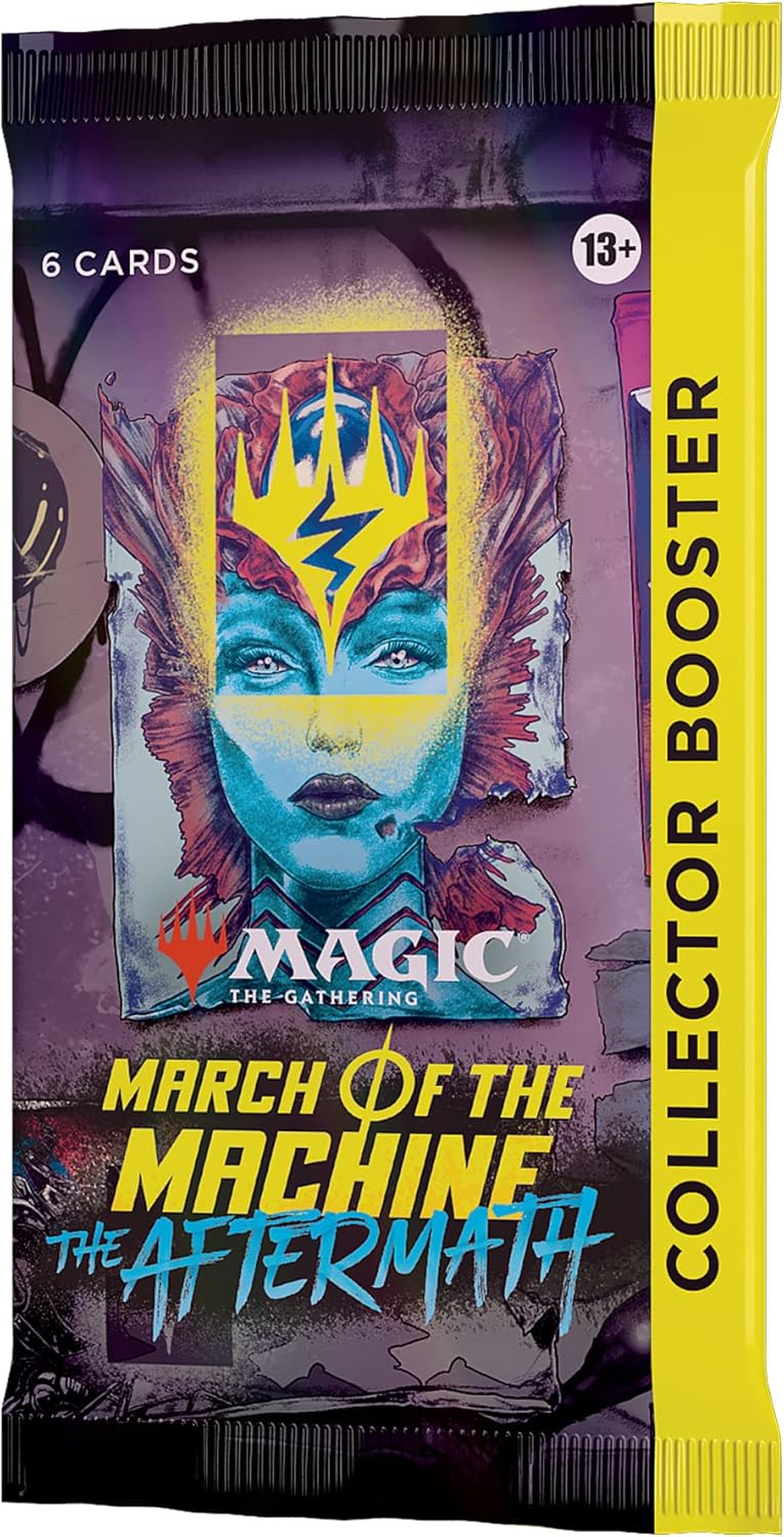 Magic: The Gathering March of the Machine: The Aftermath Collector Booster Box | 12 Packs (72 Magic Cards)