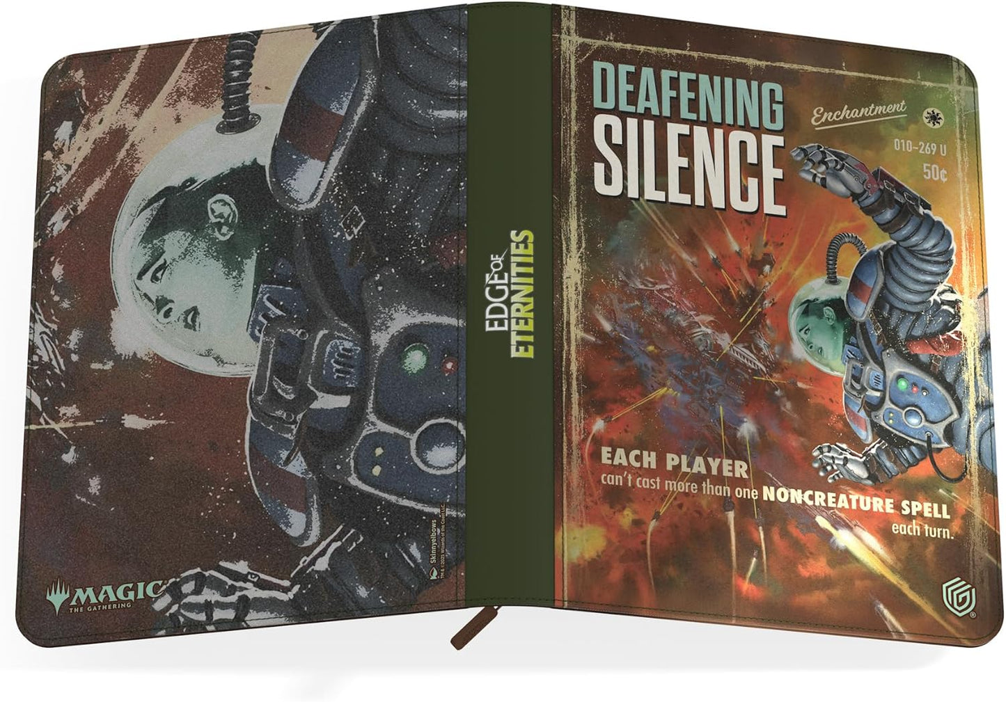 Ultimate Guard - Zipfolio 360 Xenoskin - Magic: The Gathering - Edge of Eternities - Deafening Silence