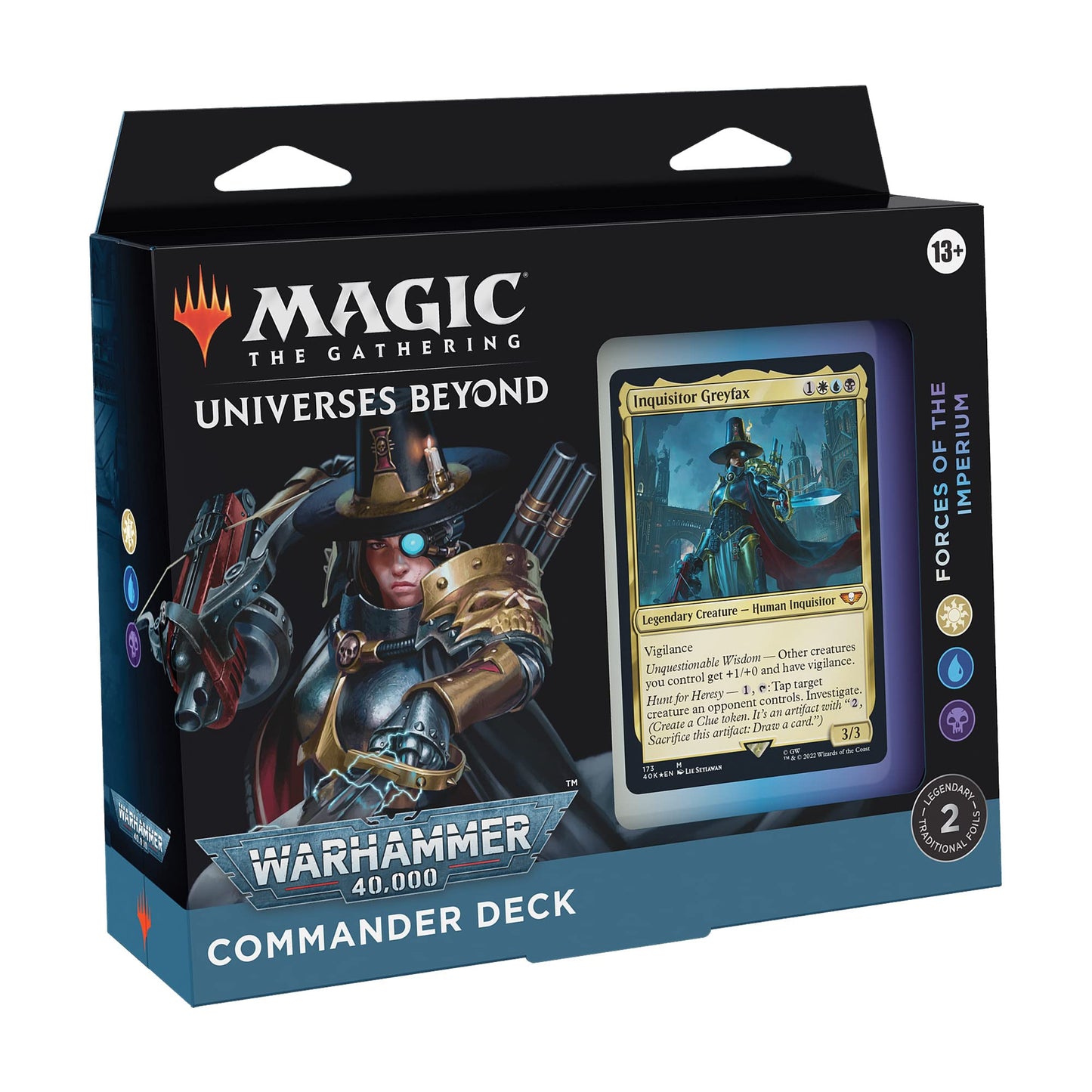 Magic: The Gathering Universes Beyond: Warhammer 40,000 Commander Deck Forces of the Imperium