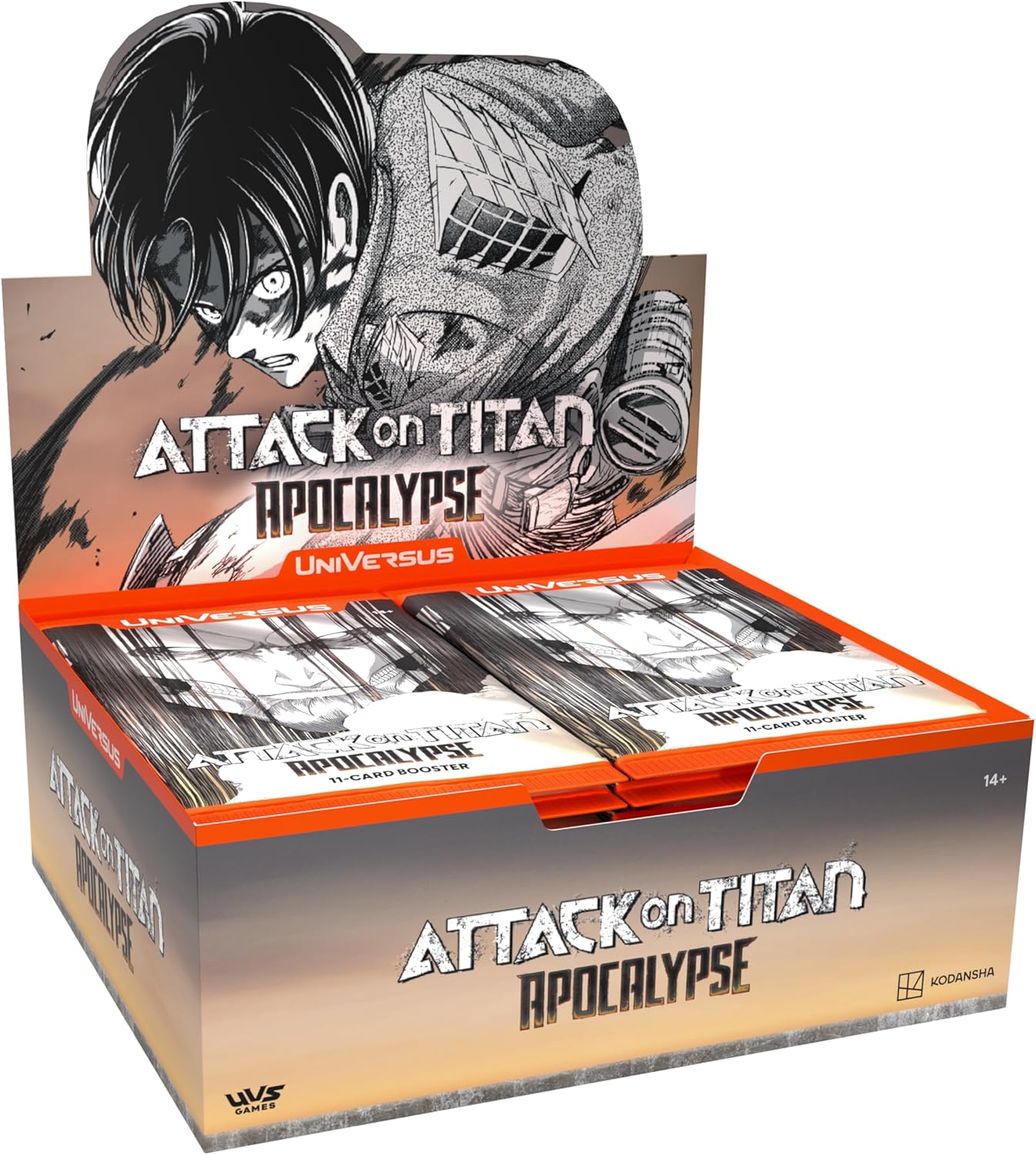 UniVersus Attack on Titan: Apocalypse Booster Display