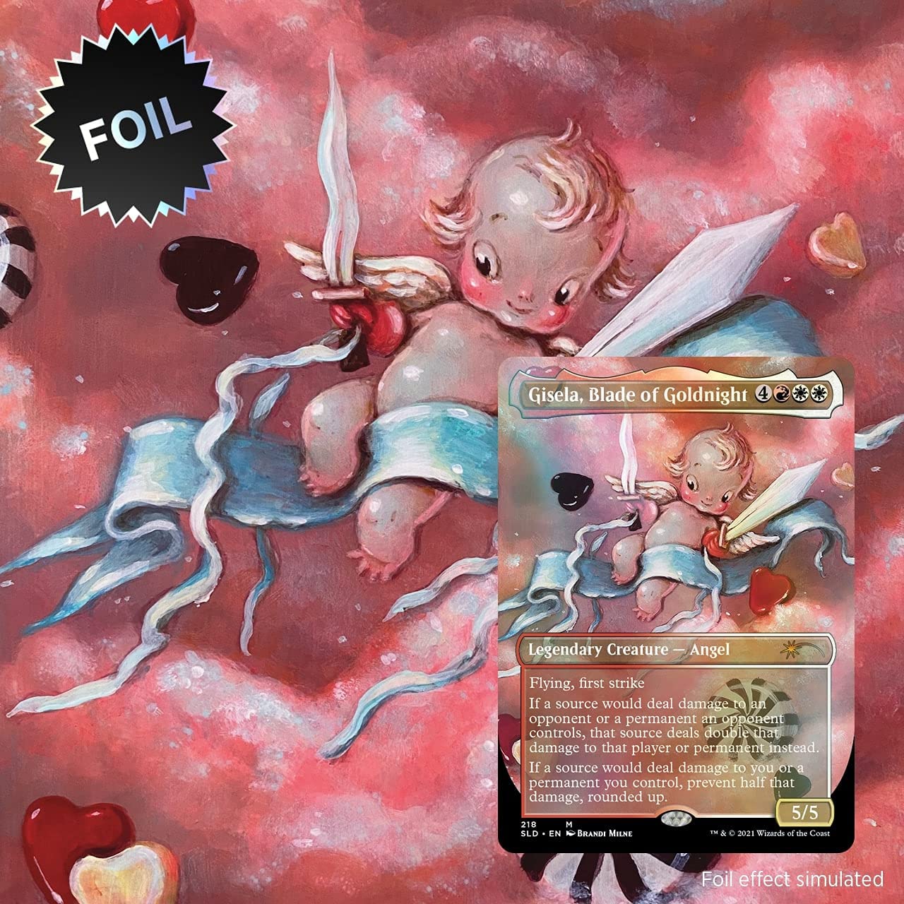 Magic: The Gathering Secret Lair - Premium Foil Edition - 2021 Valentines Day