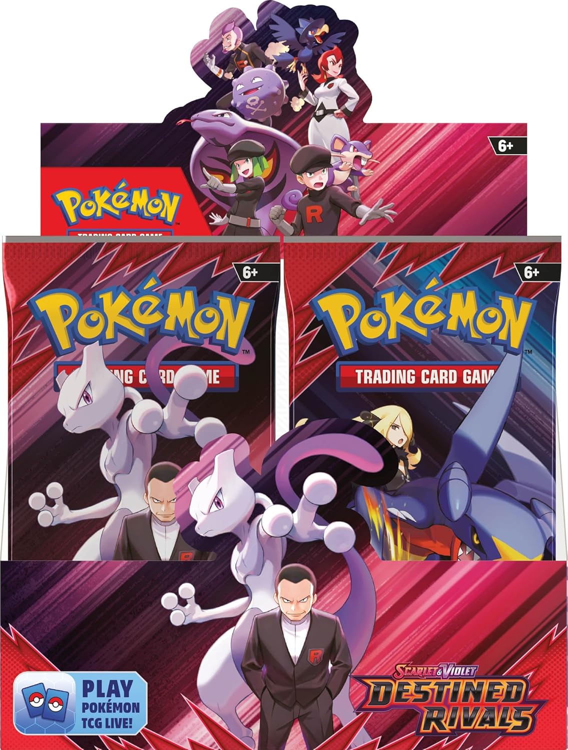 Pokemon TCG: Scarlet & Violet - Destined Rivals Booster Display Box - 36 Packs - Presale Ships 05/30/2025
