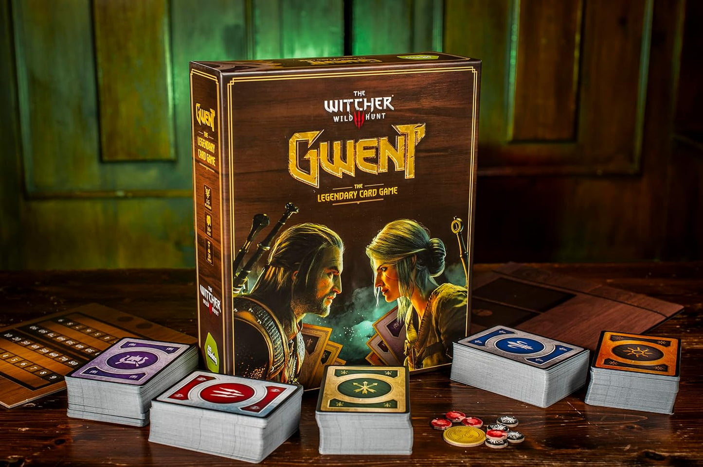 Gwent - Official Licensed Version | Complete Set | Ages 14+ | 1-5 Players | 20 Minutes