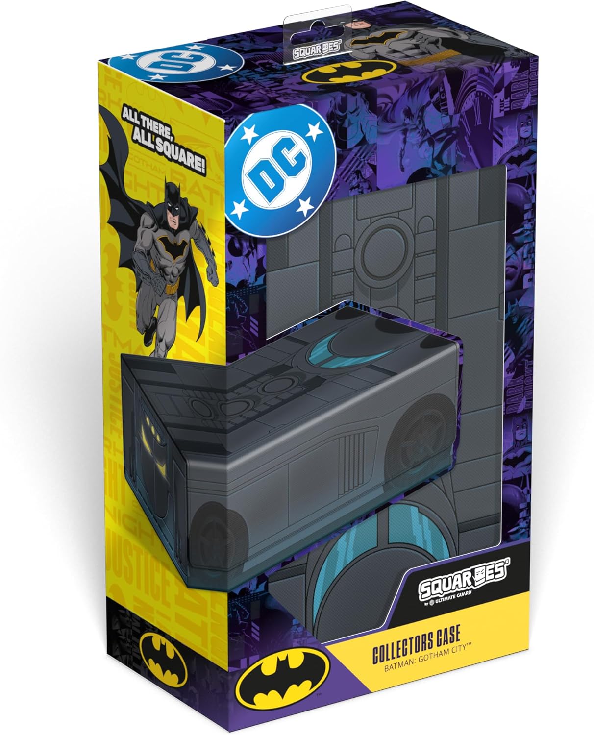 Ultimate Guard - Squaroes - Arkhive 800+ - DC Batman: Gotham City - Collectors Case - Batmobile
