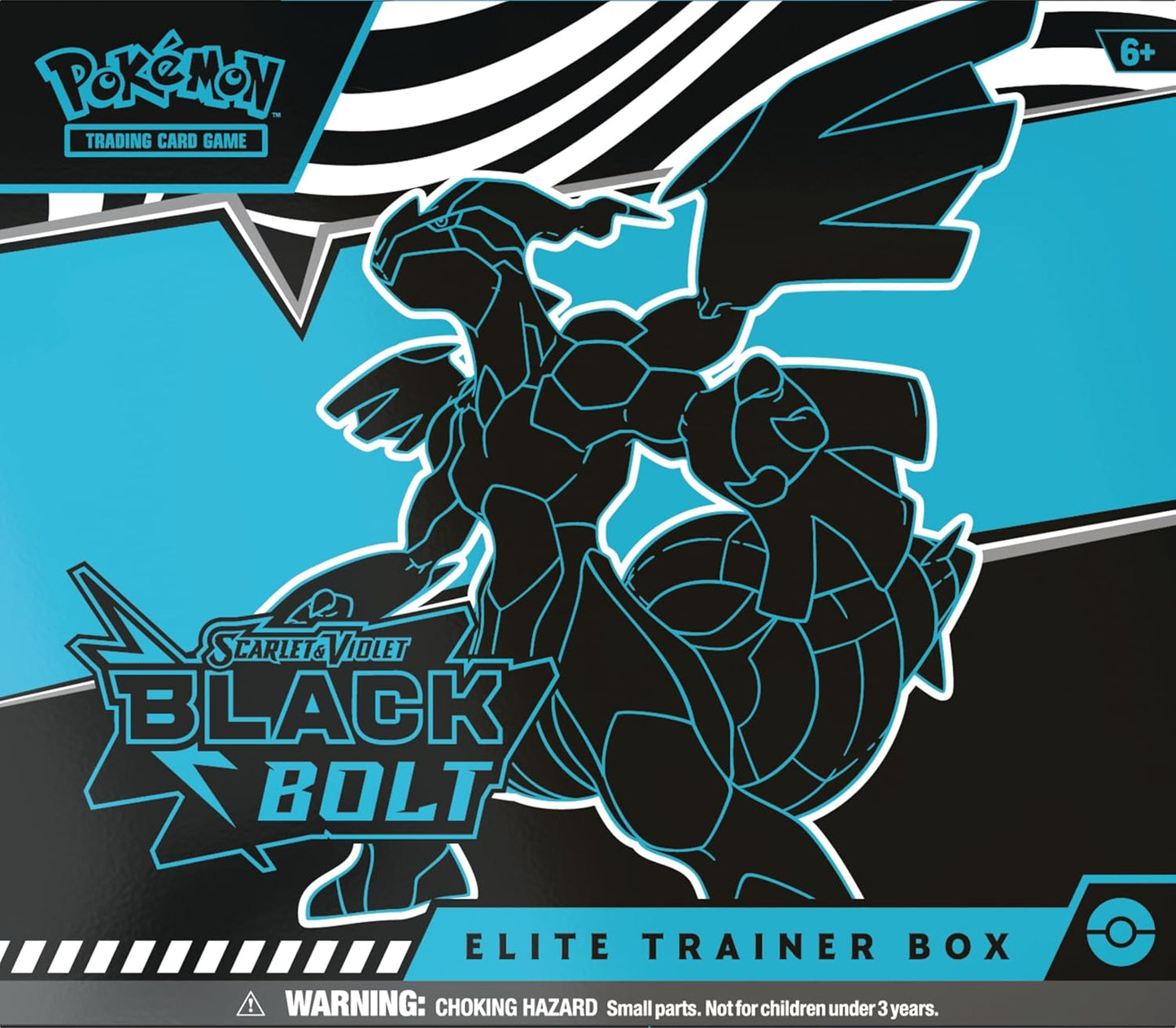 Pokemon TCG Scarlet & Violet 10.5 Black Bolt Elite Trainer Box - 9 Packs, Promo Card - Presale Ships 07/18/2025