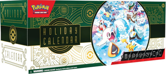 Pokemon TCG: Holiday Calendar (8 Foil Promo Cards, 5 Booster Packs & More)