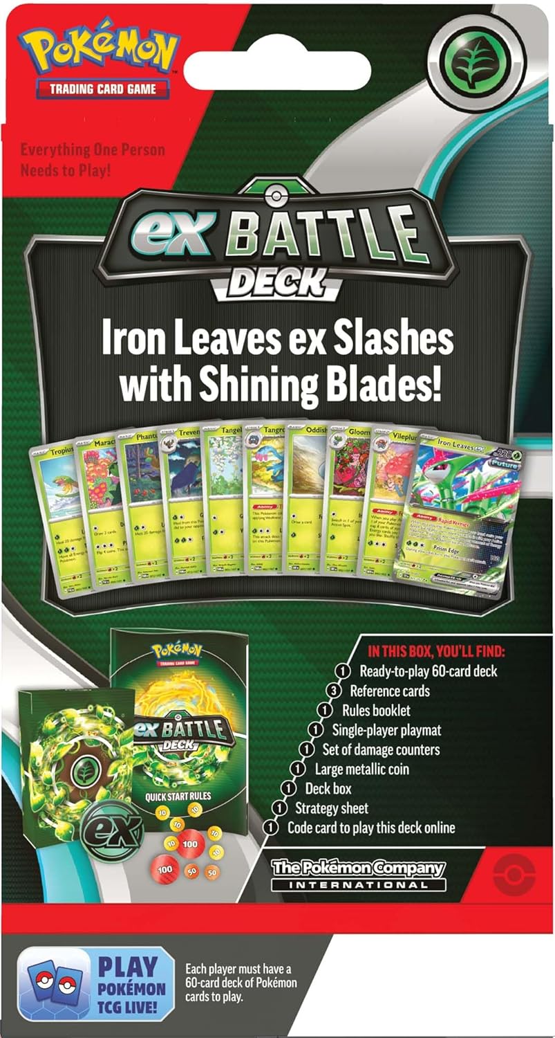 Pokemon TCG: ex Battle Deck (Tapu Koko ex OR Iron Leaves ex)