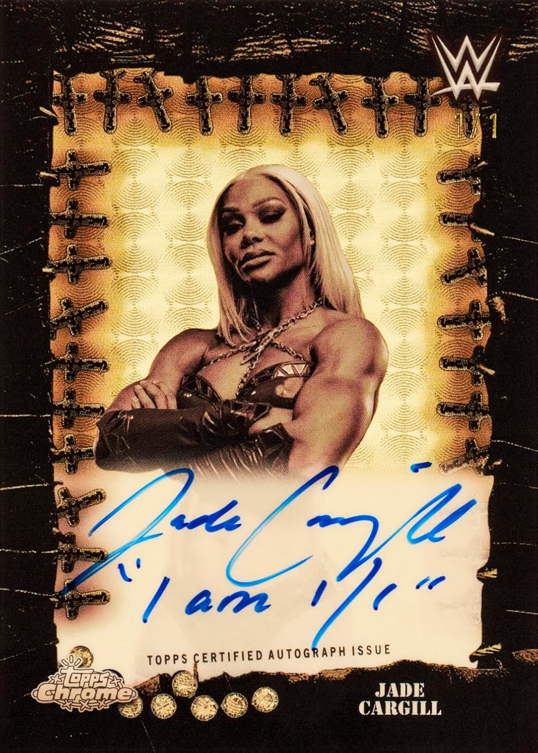 2025 Topps Chrome WWE x Cactus Jack Hobby Box