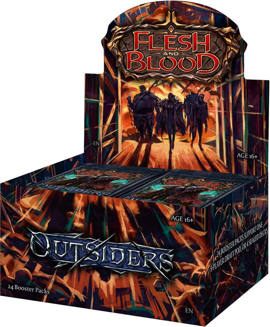 Flesh & Blood TCG: Outsiders Booster Box (24 Packs)