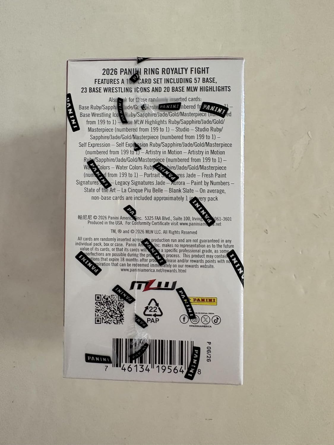 2026 Panini MLW Ring Royalty Wrestling Retail Blaster Box – Major League Wrestling Trading Cards, Wrestling Collectibles, Autographs, Inserts & Parallels