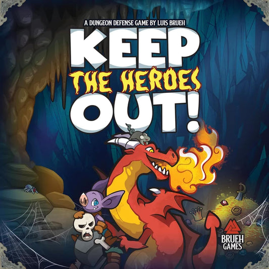 Vesuvius Media Keep The Heroes Out Board Game
