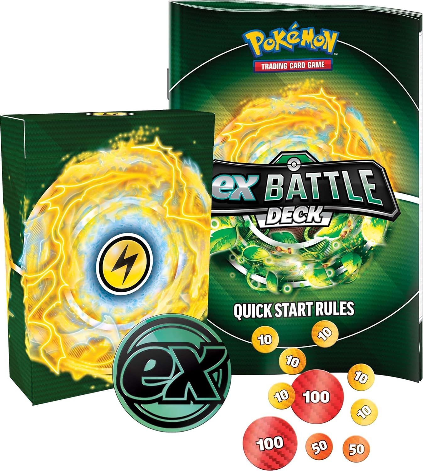 Pokemon TCG: ex Battle Deck (Tapu Koko ex OR Iron Leaves ex)