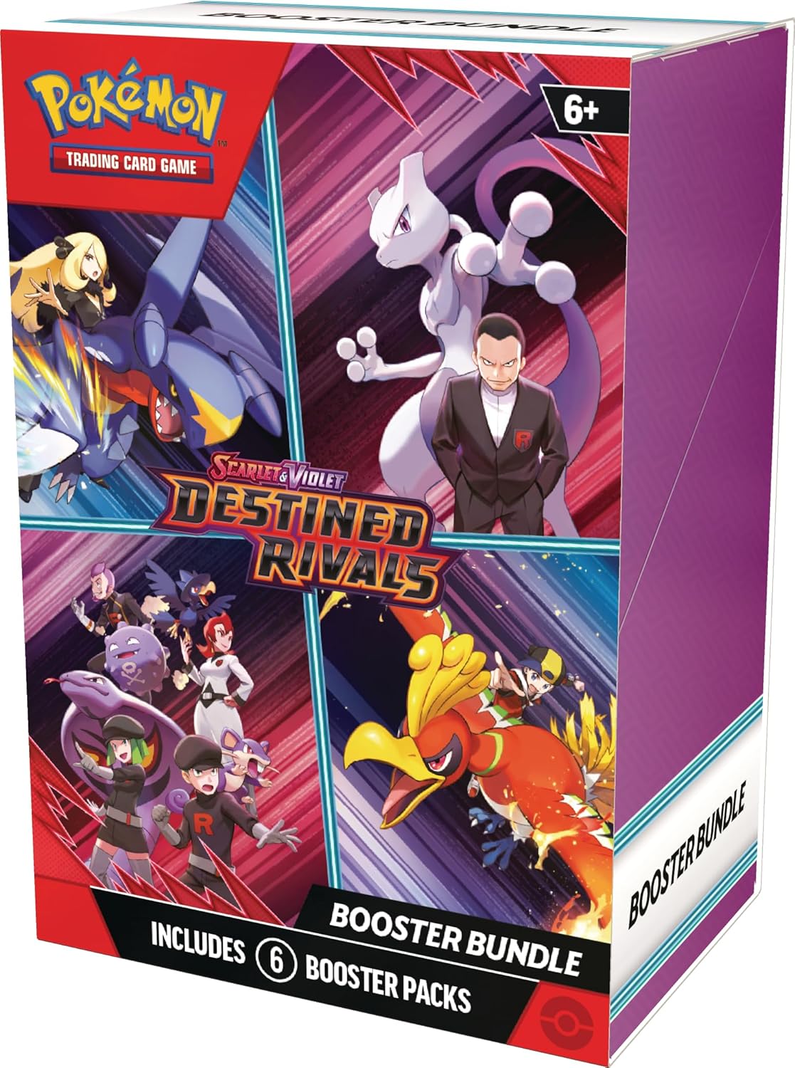Pokemon TCG: Scarlet & Violet - Destined Rivals Booster Bundle - 6 Packs - Presale Ships 05/30/2025