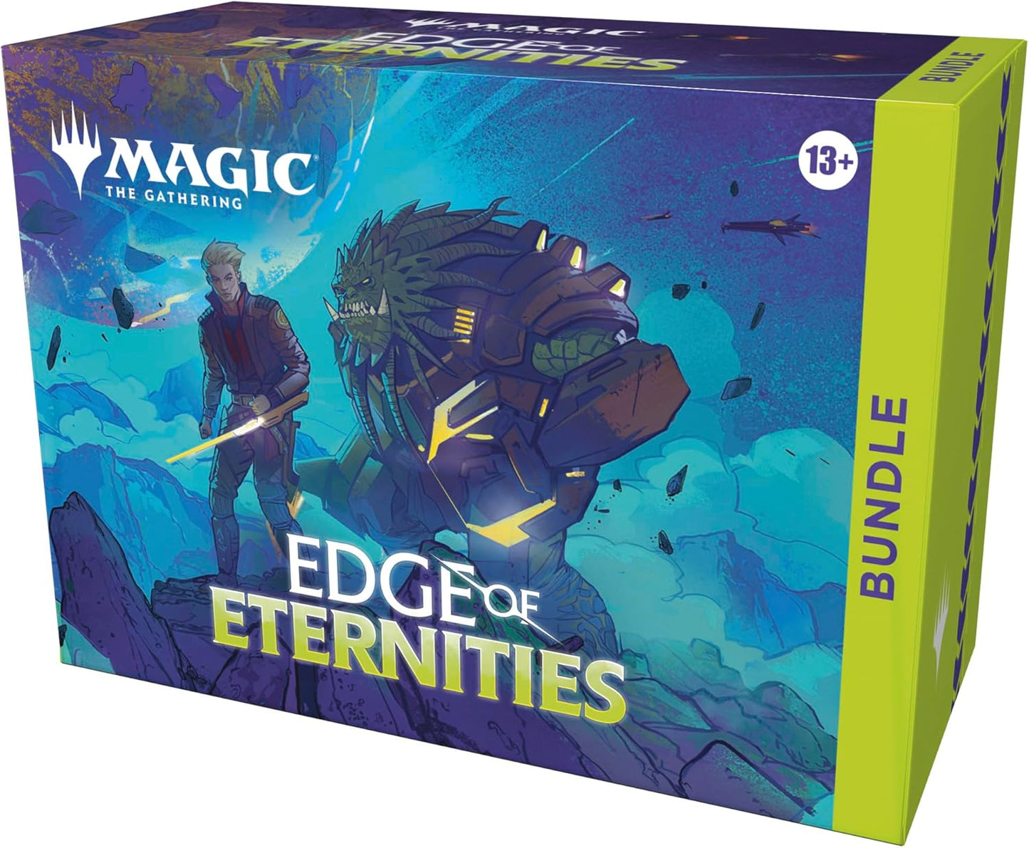 Magic: The Gathering Edge of Eternities Bundle - 9 Packs, Dice