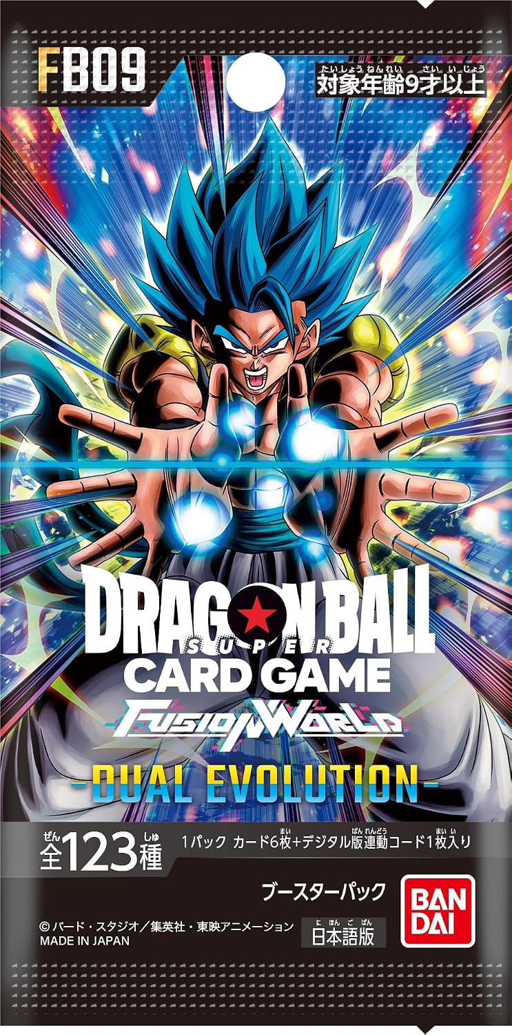 Bandai Dragon Ball Super Card Game Fusion World Dual Evolution Booster Box (FB09) - 24 Packs