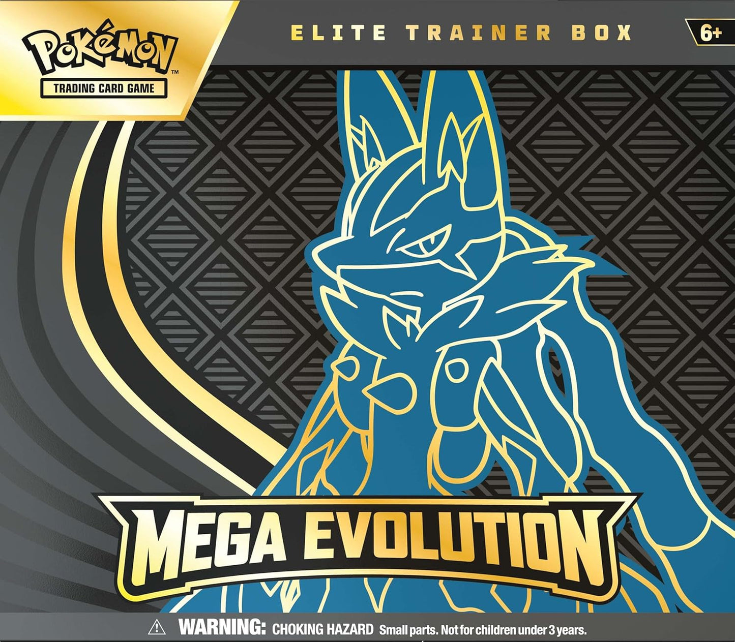 Pokemon TCG: Mega Evolution Elite Trainer Box - Mega Lucario (9 Packs, Promo Card) - Presale Ships 09/26/2025