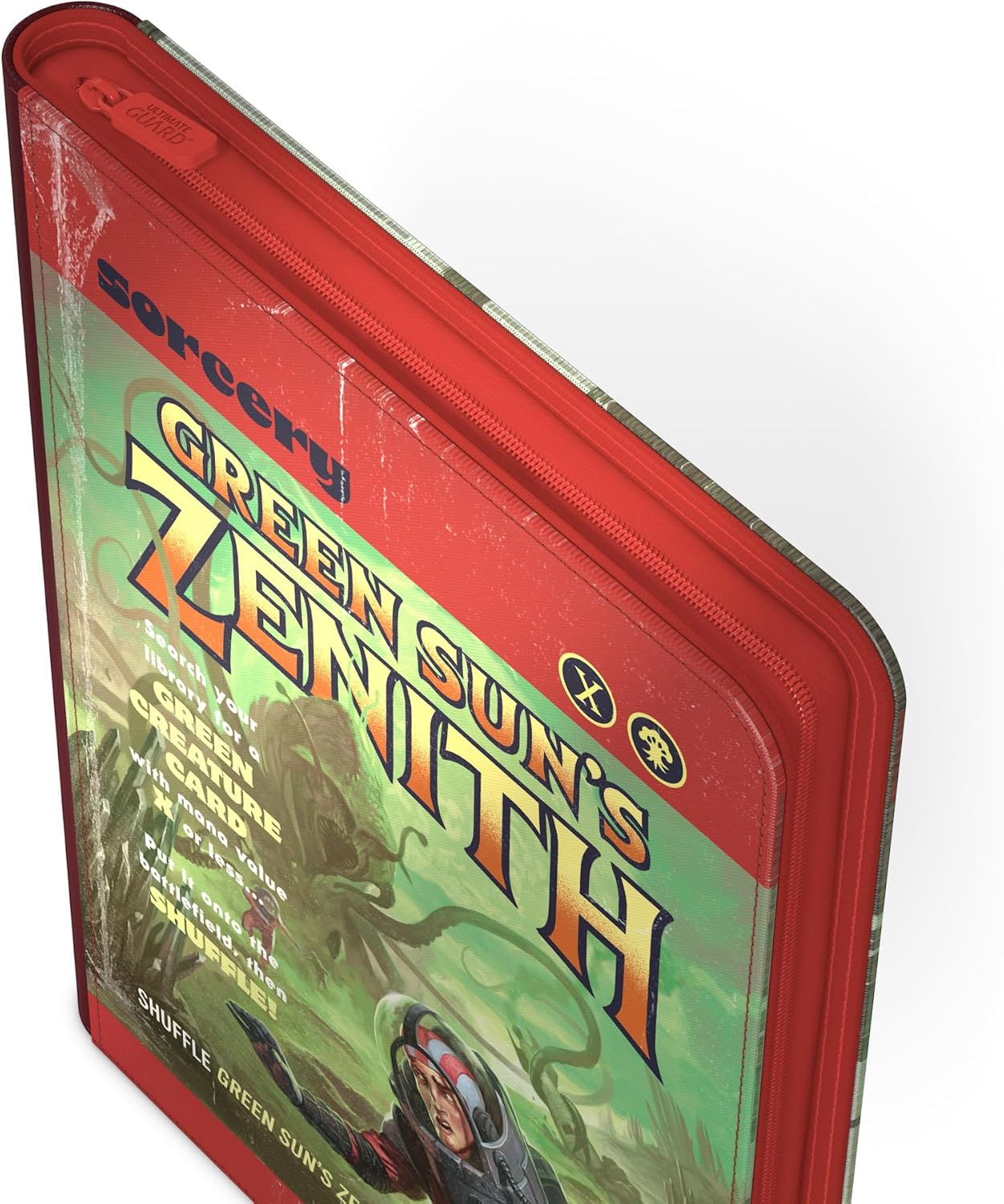 Ultimate Guard - Zipfolio 360 Xenoskin - Magic: The Gathering - Edge of Eternities - Green Sun’s Zenith