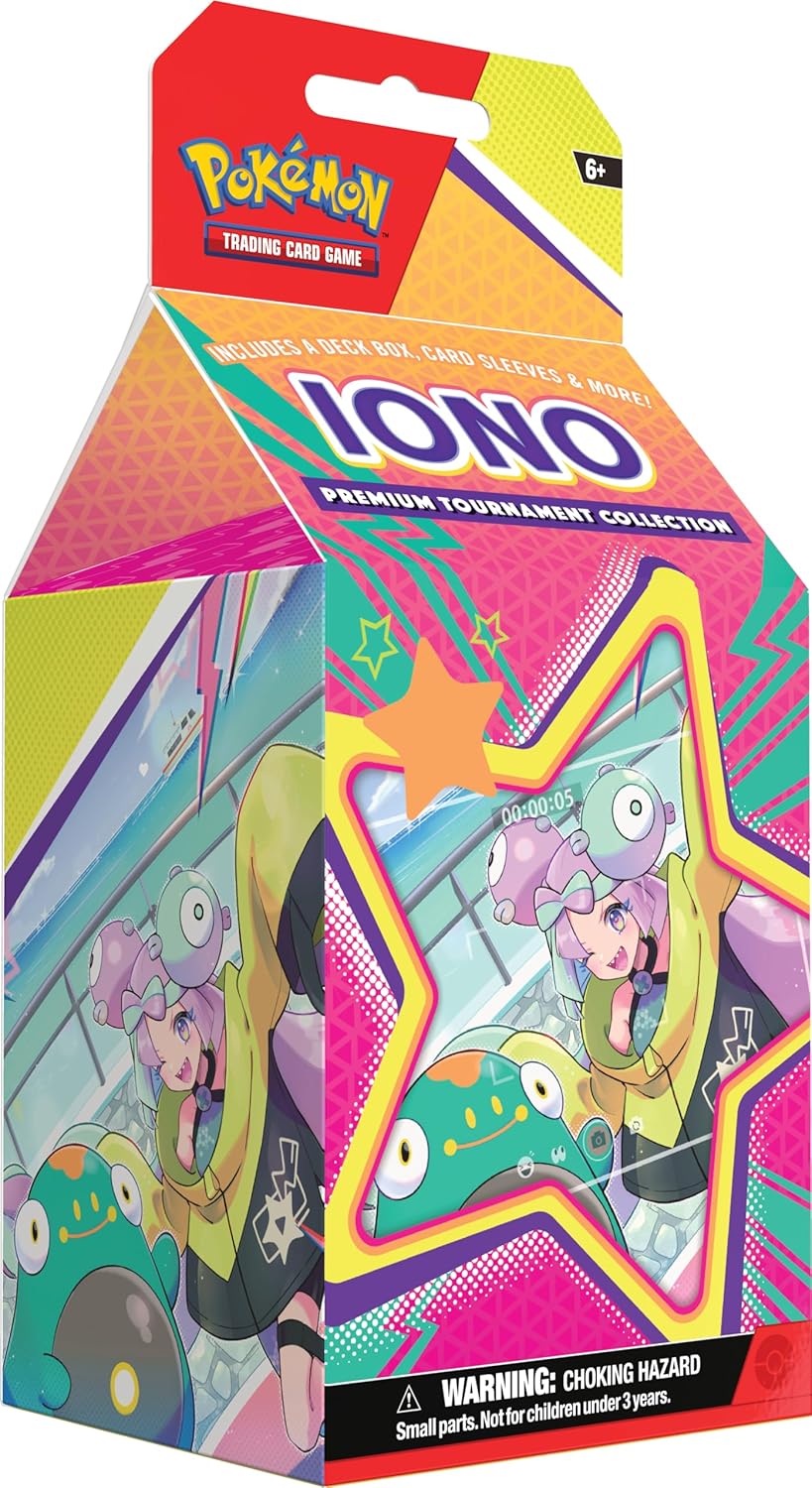 Pokemon TCG Iono Premium Tournament Collection Box