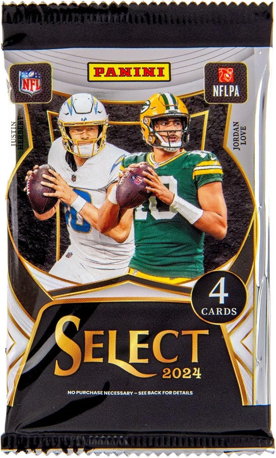Panini 2024 NFL Select Football Trading Card Blaster Box (Blue & Red Prizm Shock Die-Cuts)