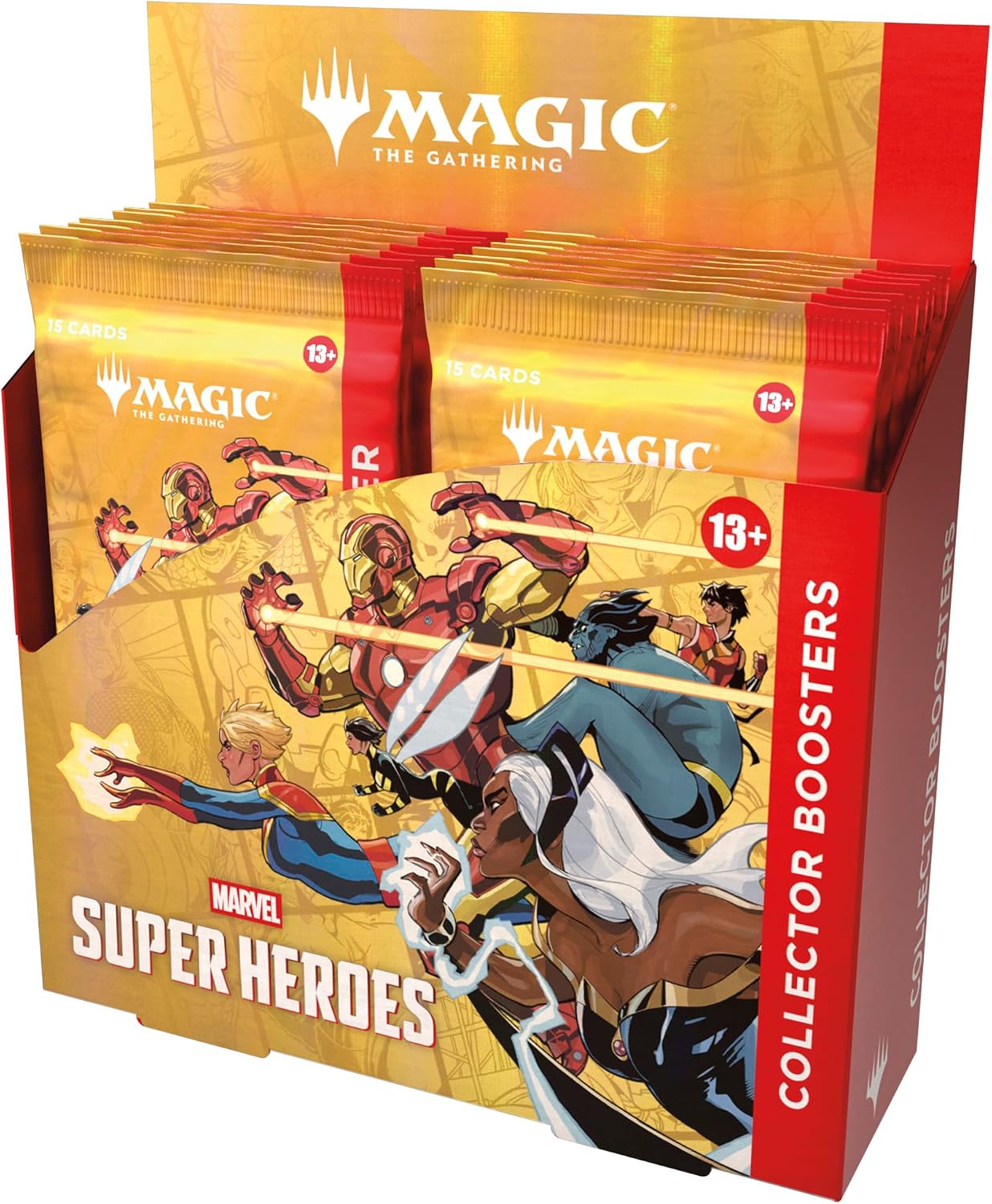 Magic: The Gathering Marvel Super Heroes Collector Booster Box - 12 Packs