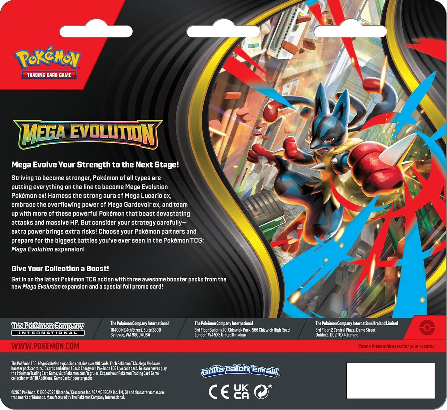 Pokemon TCG: Mega Evolution Three-Booster Blister Pack - Psyduck - Presale Ships 09/26/2025