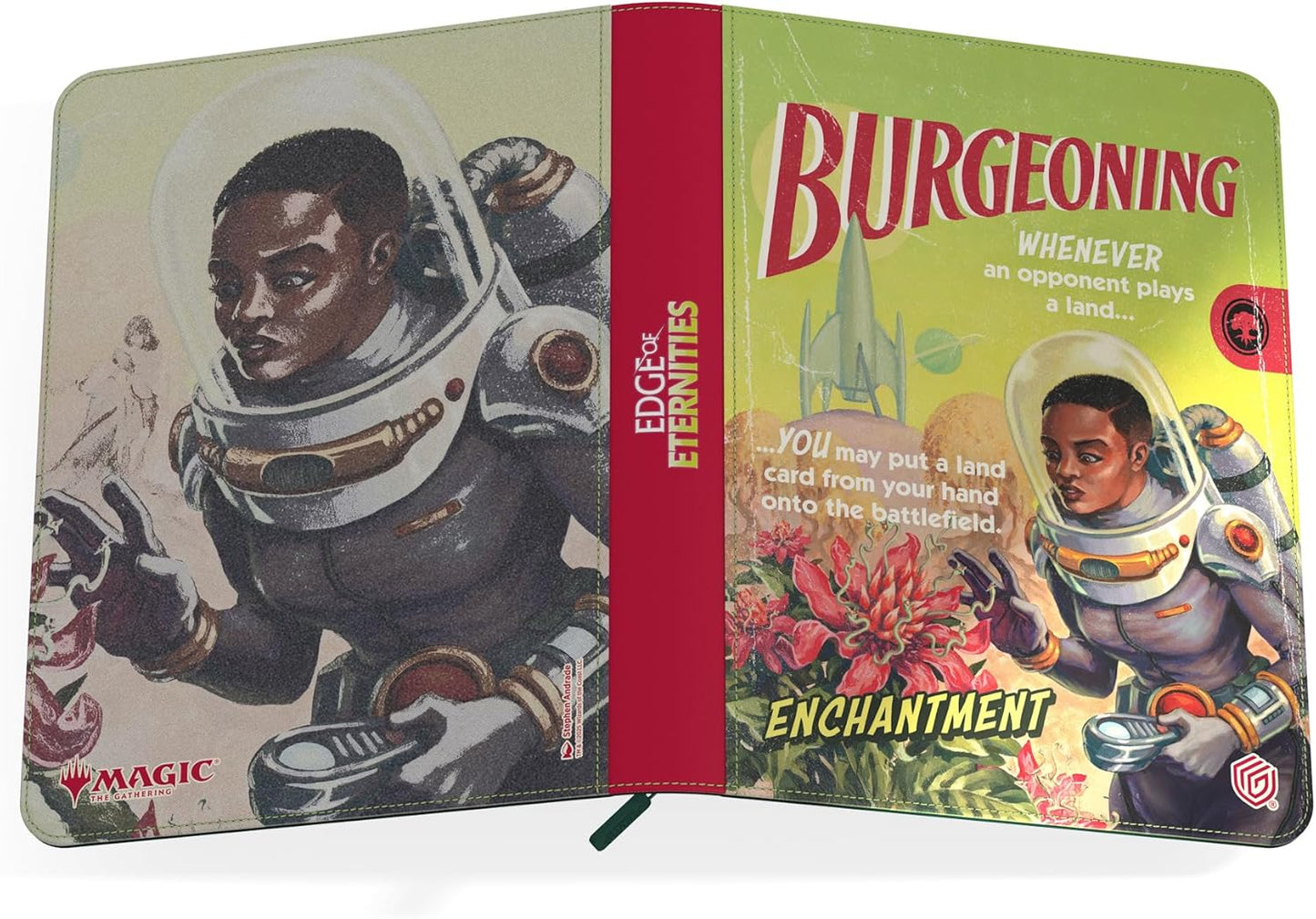 Ultimate Guard - Zipfolio 360 Xenoskin - Magic: The Gathering - Edge of Eternities - Burgeoning