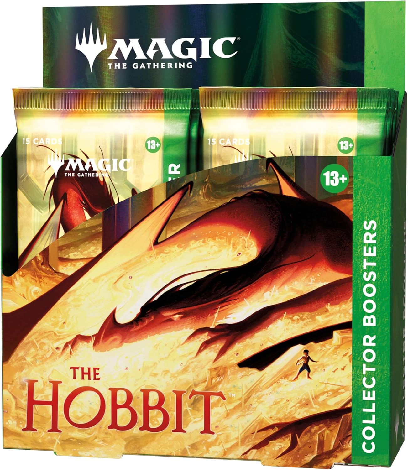 Magic: The Gathering The Hobbit Collector Booster Box - 12 Packs + 1 Foil Box Topper Card - Presale Ships 08/14/2026