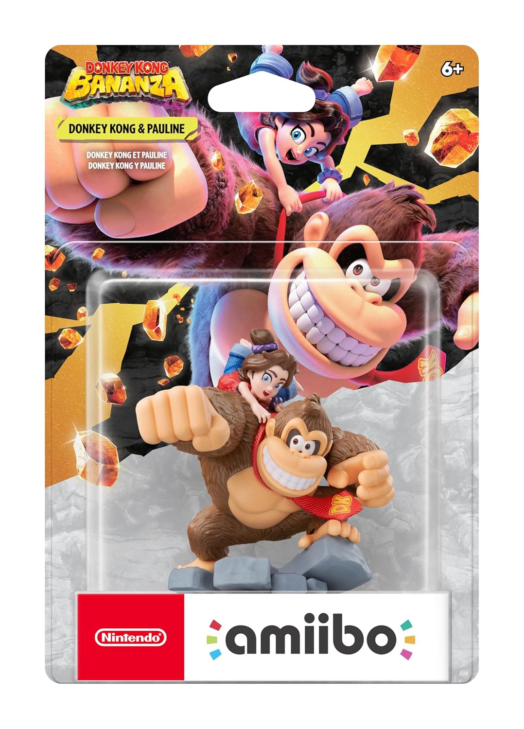 Nintendo amiibo - Donkey Kong and Pauline - Donkey Kong Bananza Series