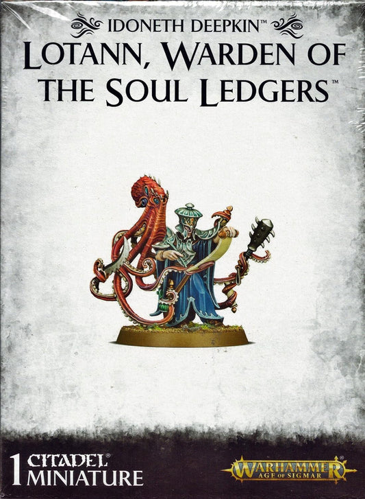 Games Workshop - Warhammer Age of Sigmar - Idoneth Deepkin - Lotann Warden of the Soul Ledgers