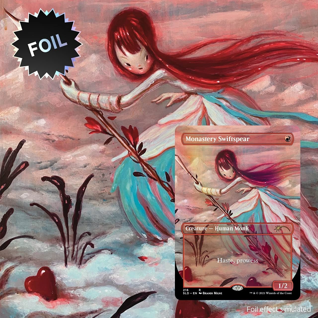 Magic: The Gathering Secret Lair - Premium Foil Edition - 2021 Valentines Day