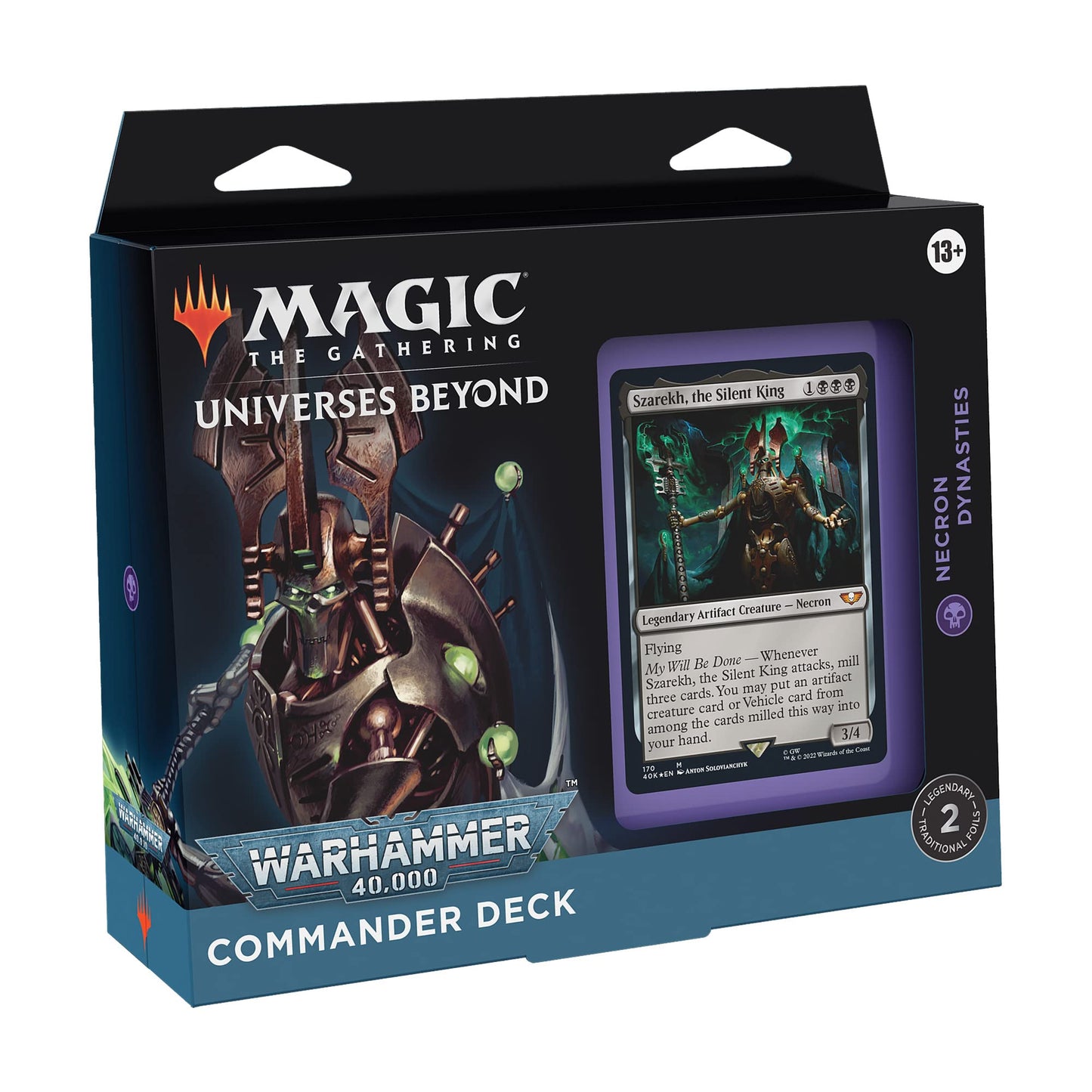 Magic: The Gathering Universes Beyond: Warhammer 40,000 Commander Deck Necron Dynasties