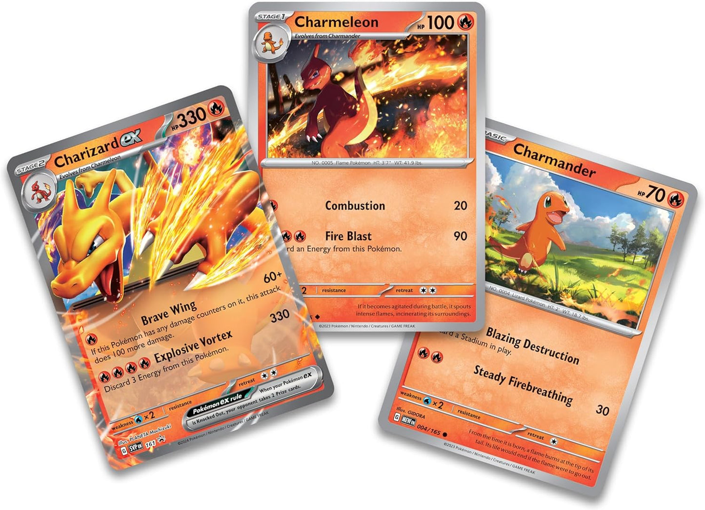 Pokemon TCG Charizard ex Super-Premium Collection (3 Foil Promo Cards, 1 Card-Display Figure & 10 Booster Packs)