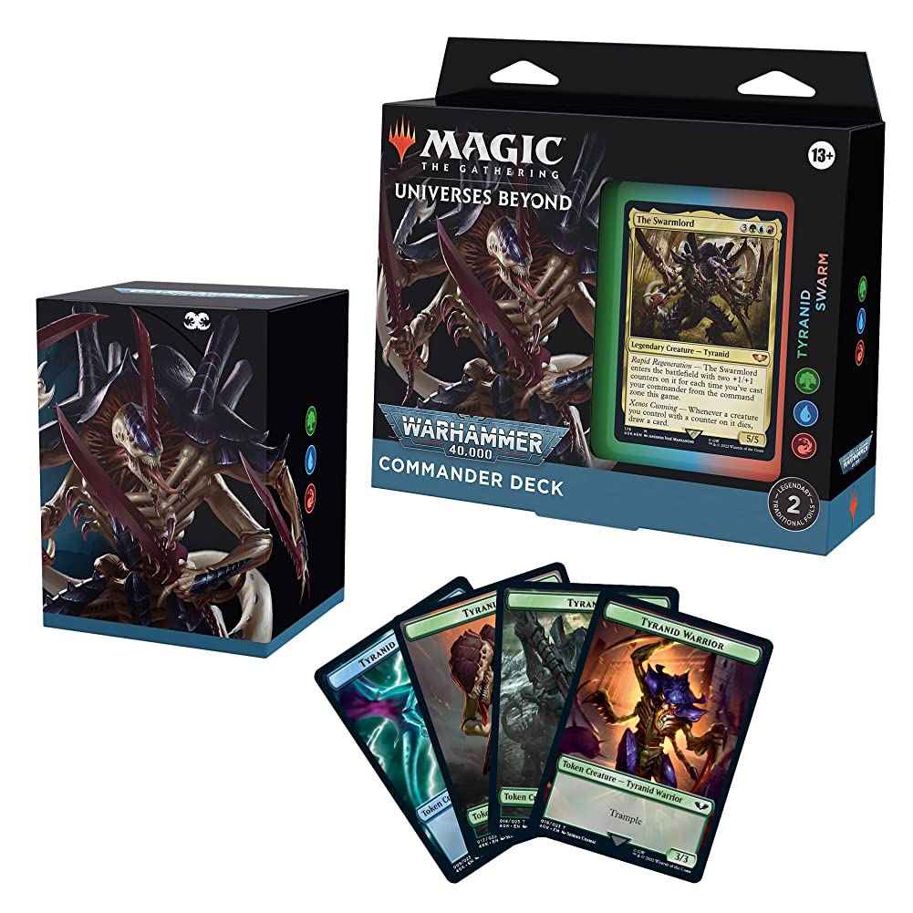 Magic: The Gathering Universes Beyond: Warhammer 40,000 Commander Deck Collectors Emporium NY Magic: The Gathering Universes Beyond: Warhammer 40,000 Commander Deck Collectors Emporium NY