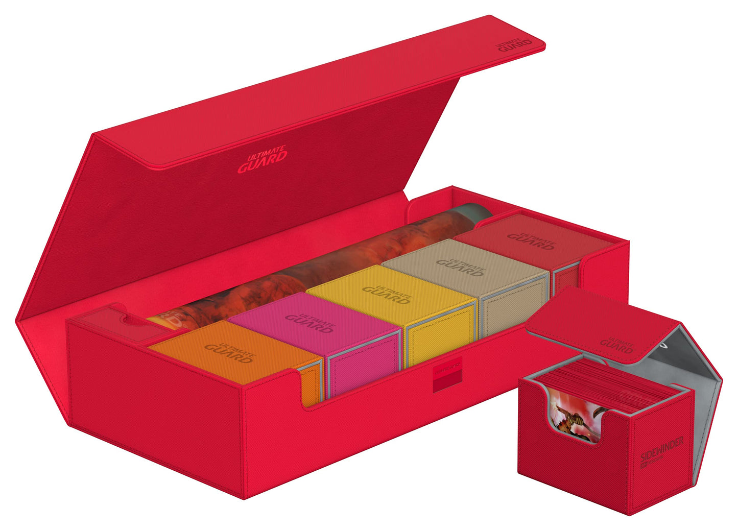 Ultimate Guard Superhive 550+ Monocolor Red