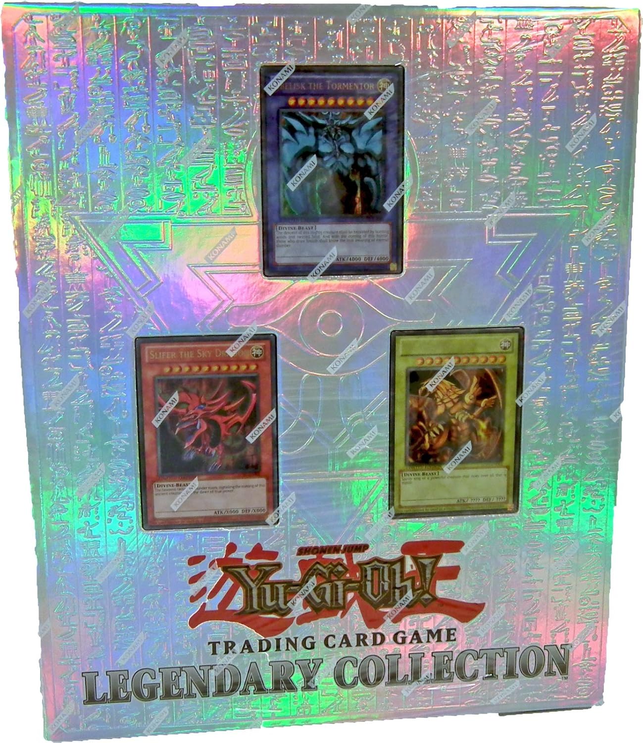 Konami Yu-Gi-Oh Legendary Collection 10th Anniversary Special Pack with Egyptian-Style 3-Ring Binder