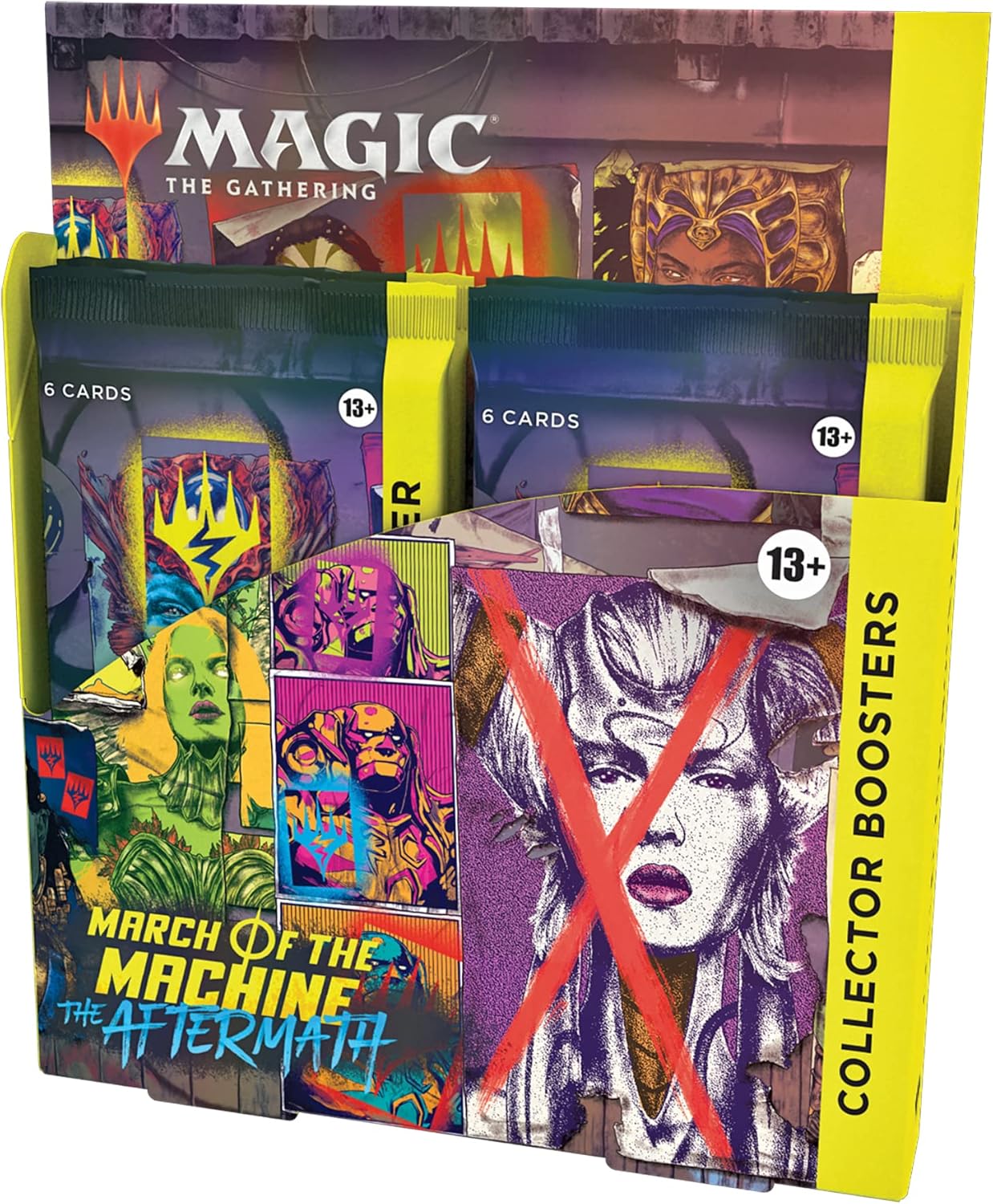 Magic: The Gathering March of the Machine: The Aftermath Collector Booster Box | 12 Packs (72 Magic Cards)