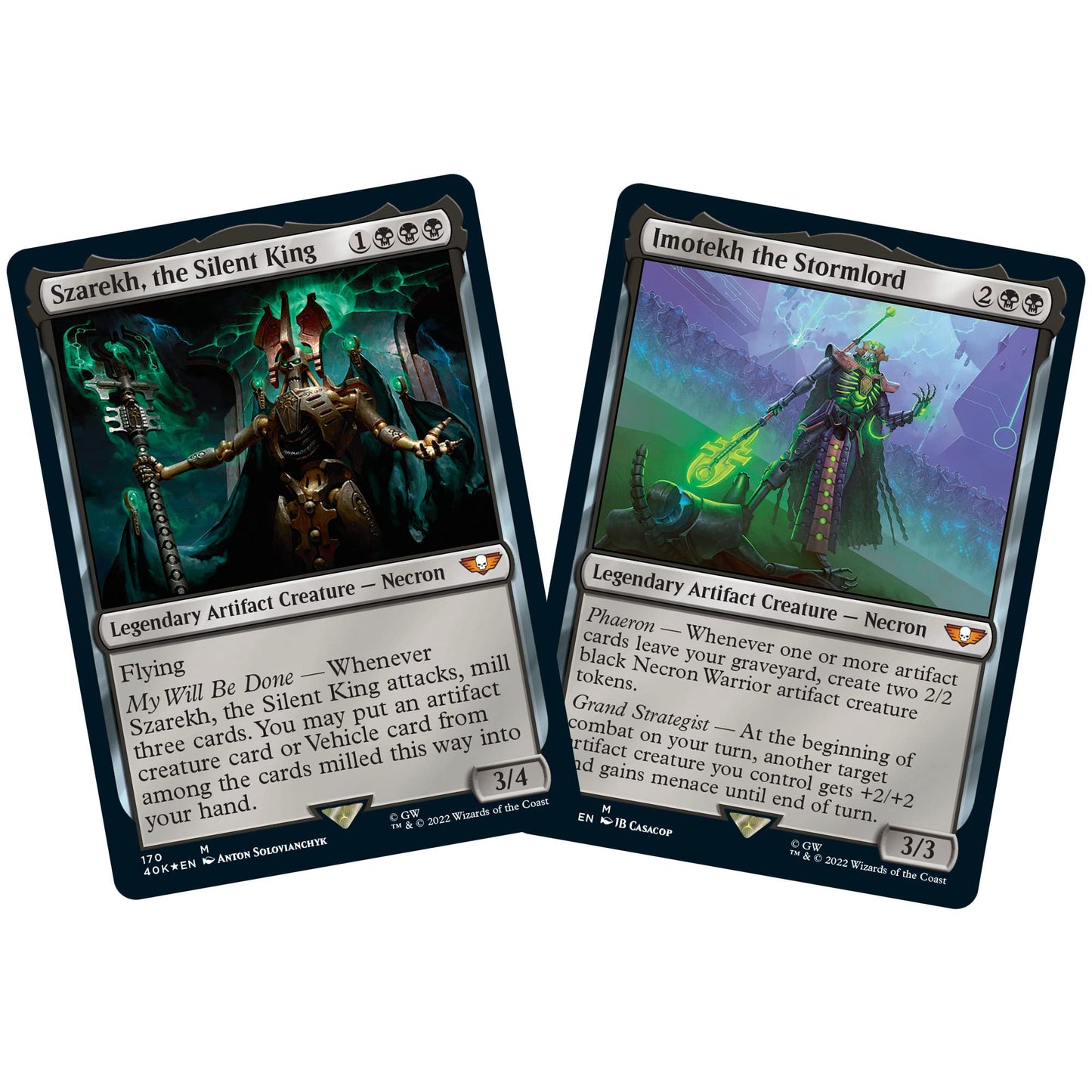Magic: The Gathering Universes Beyond: Warhammer 40,000 Commander Deck Necron Dynasties