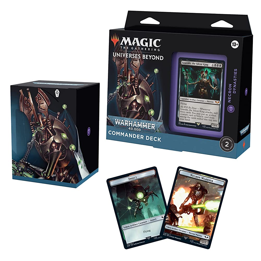 Magic: The Gathering Universes Beyond: Warhammer 40,000 Commander Deck Necron Dynasties