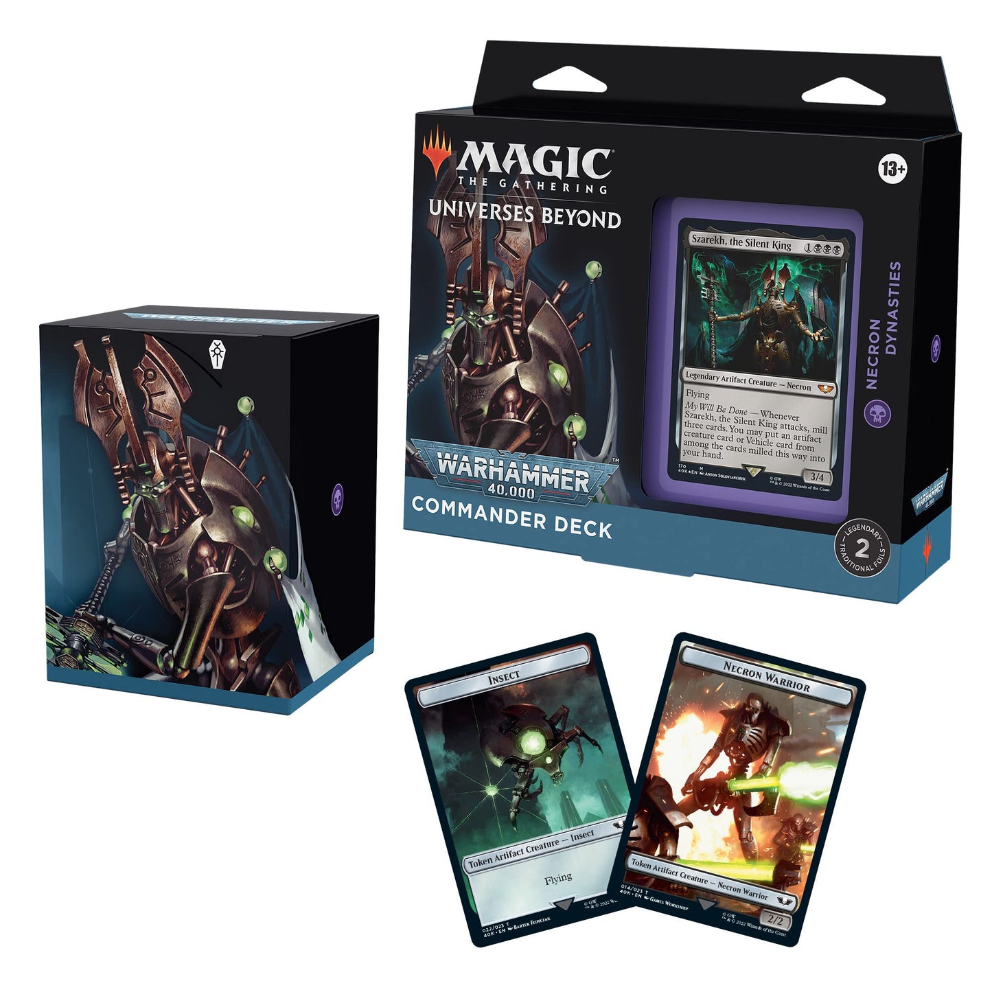 Magic: The Gathering Universes Beyond: Warhammer 40,000 Commander Deck Necron Dynasties