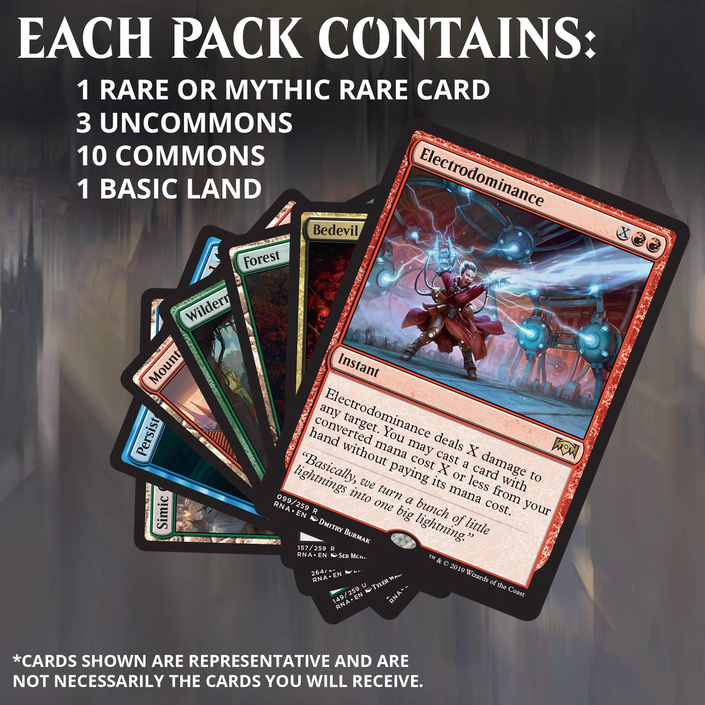 Magic: The Gathering Ravnica Allegiance Booster Box | 36 Booster Packs (540 Cards)
