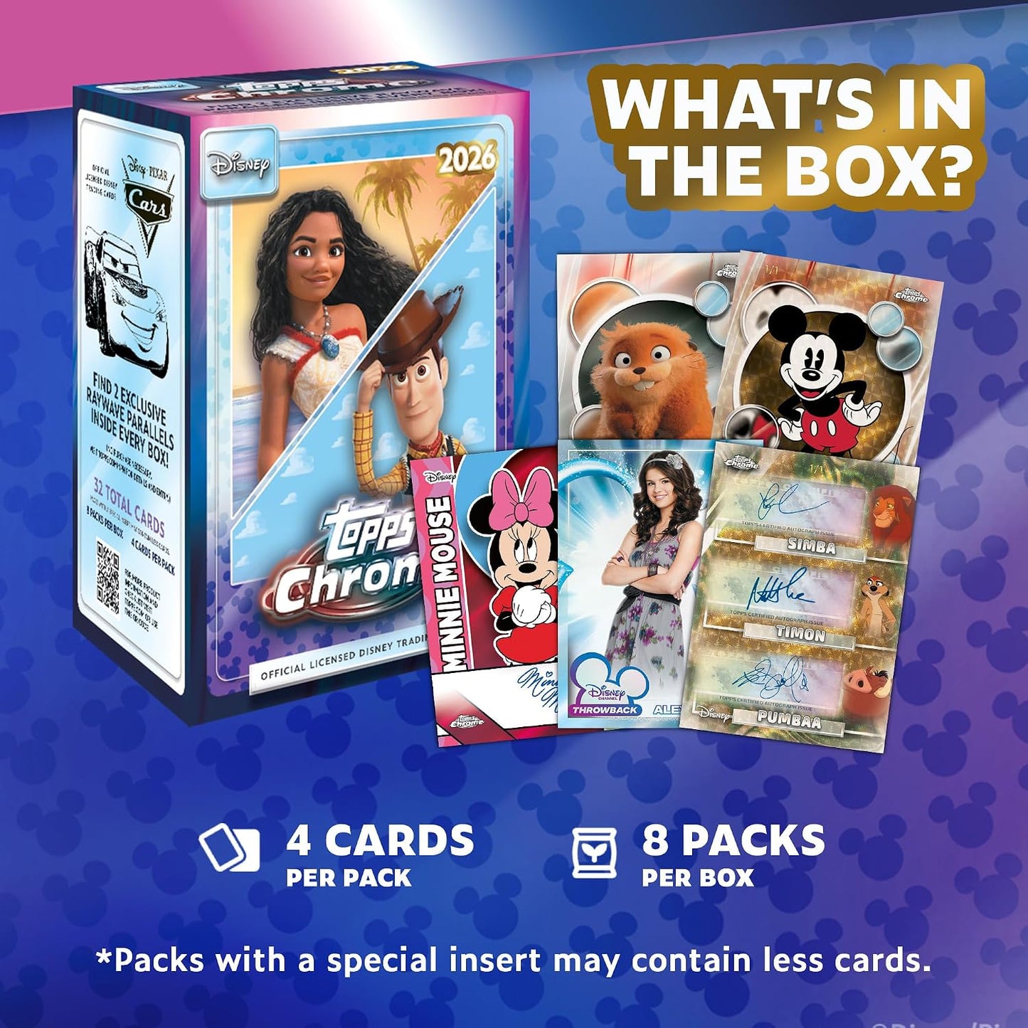 2026 Topps Chrome Disney - Value Blaster Box