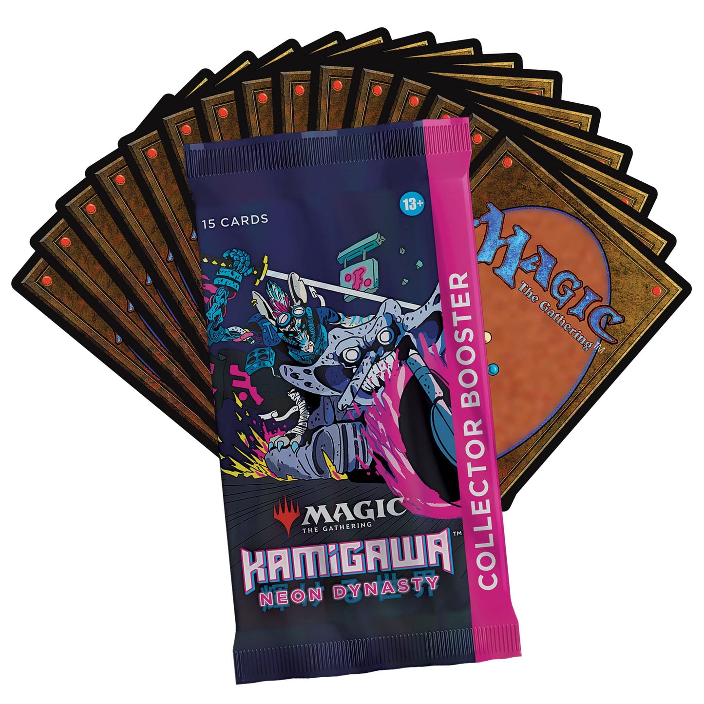 Magic The Gathering Kamigawa: Neon Dynasty Collector Booster Box | 12 Packs (180 Magic Cards)